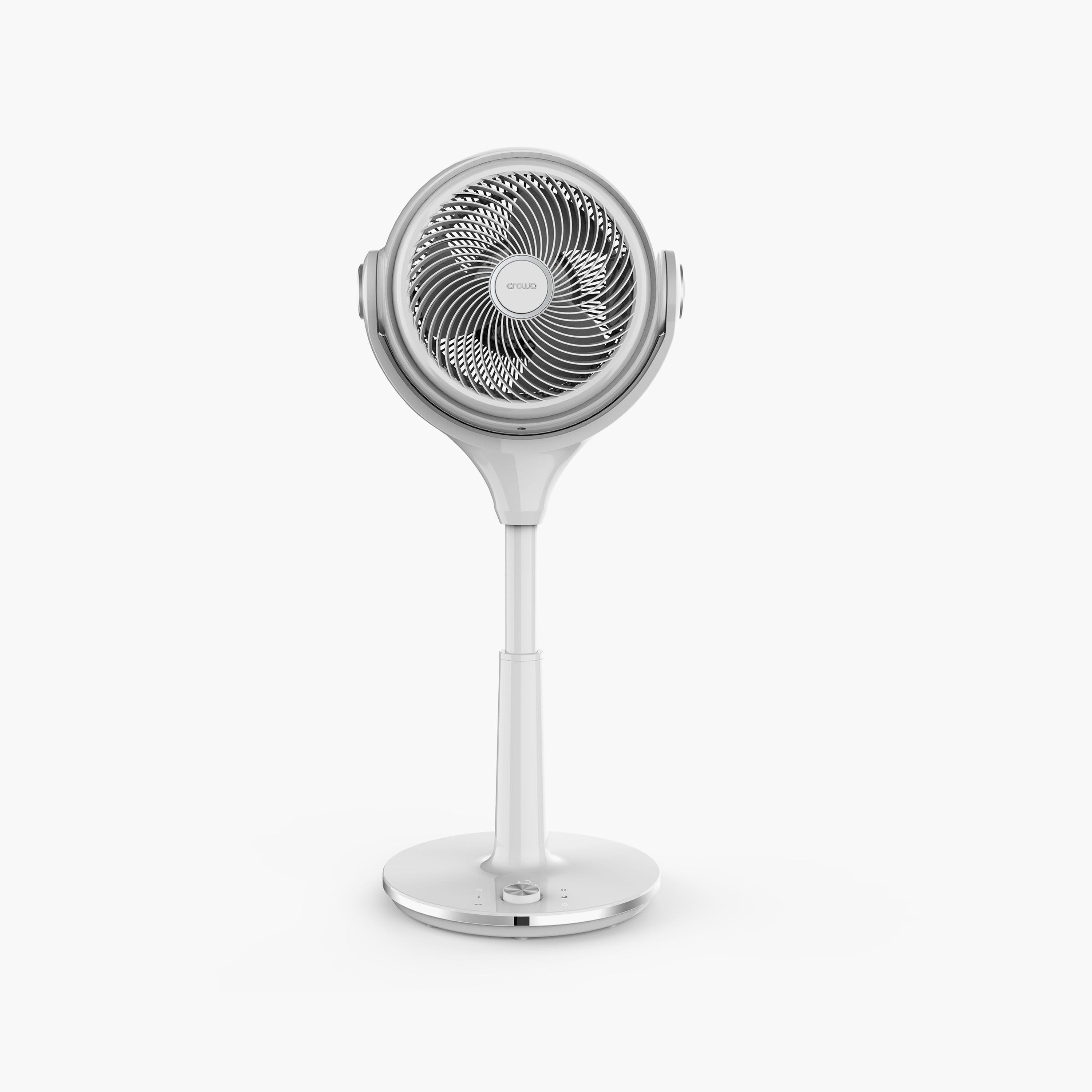 Crownline 10 inch Circulator Fan White and Grey | CF 254-household-appliances-homeappliances-fans-image-1