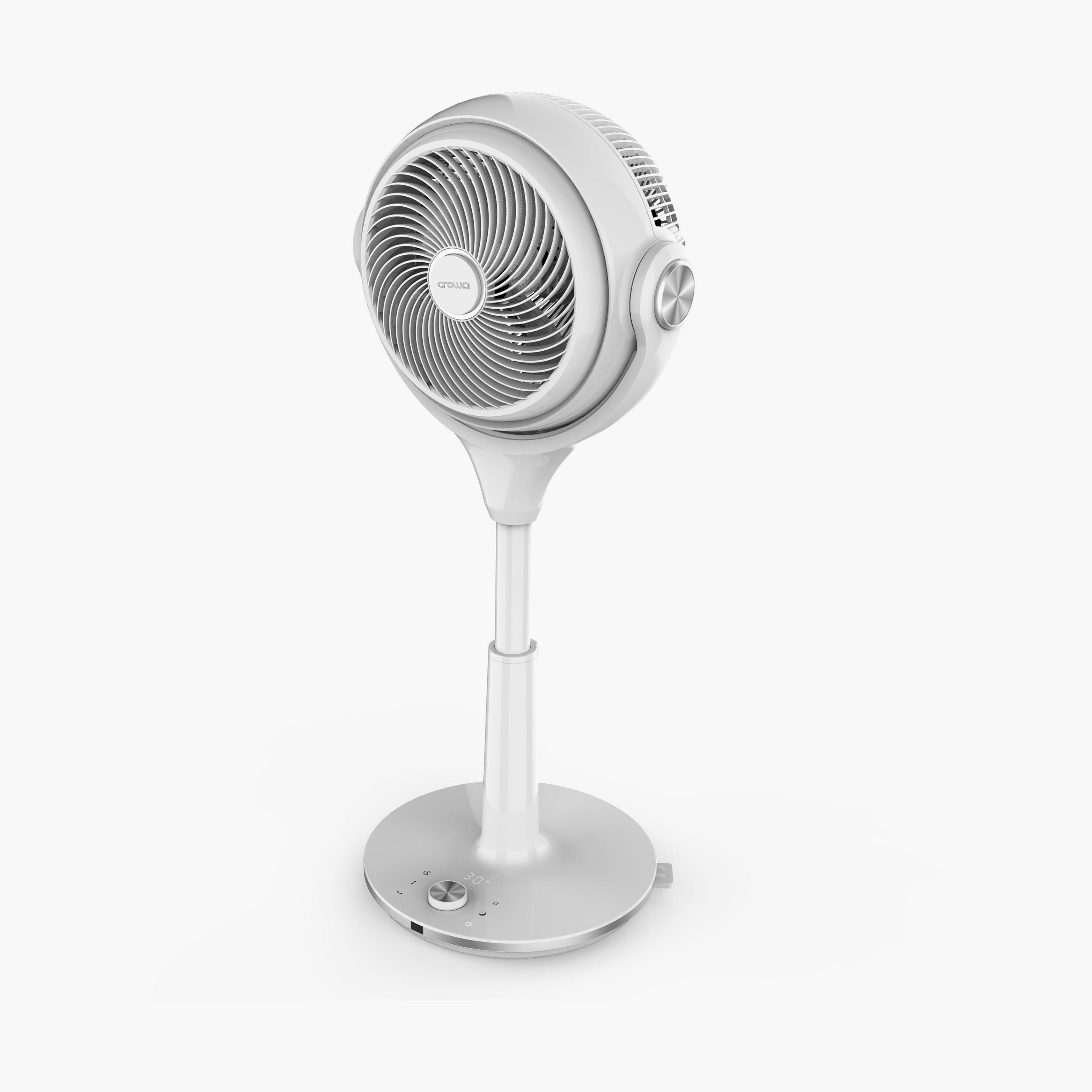 Crownline 10 inch Circulator Fan White and Grey | CF 254-household-appliances-homeappliances-fans-image-4