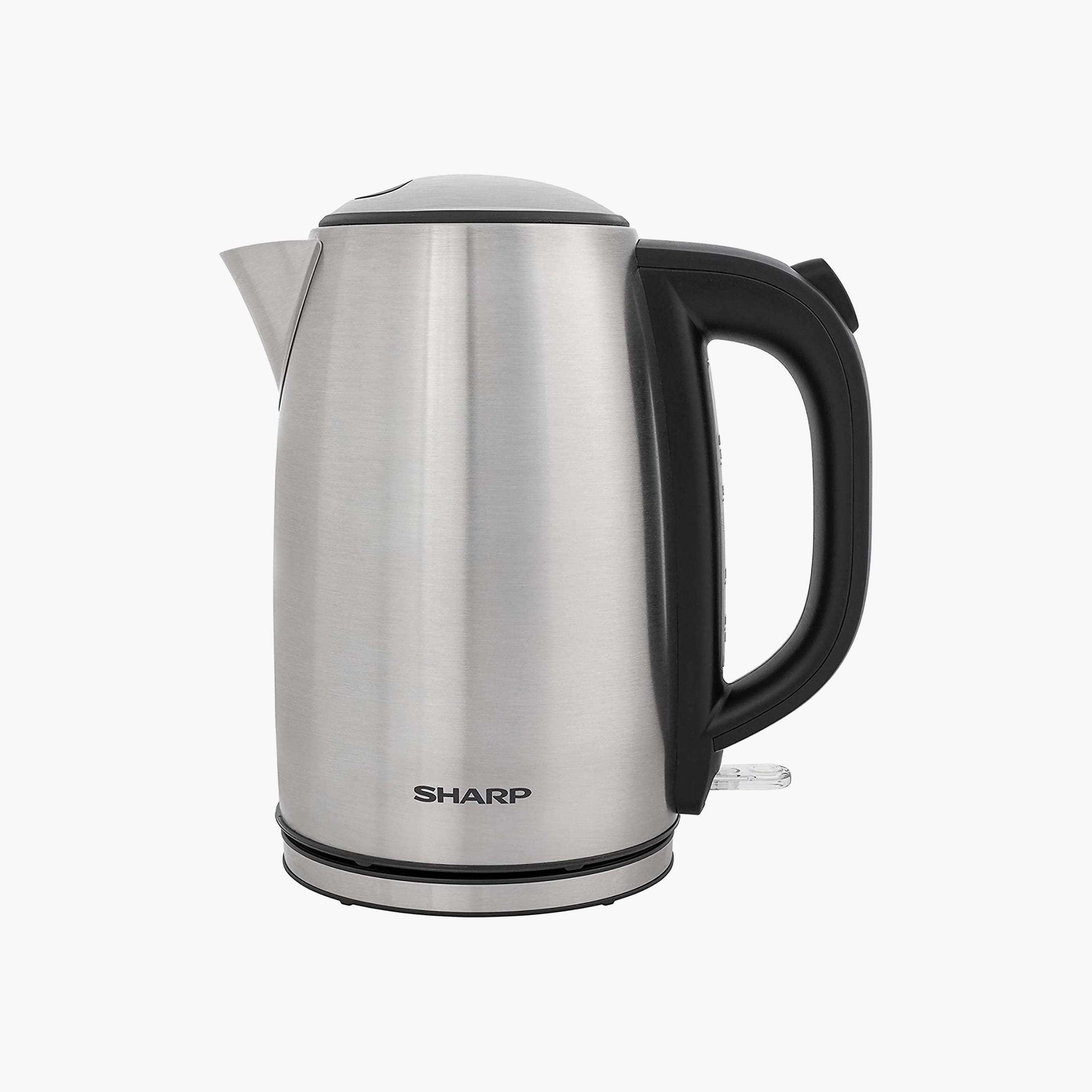 غلاية شارب سعة 1.7 لتر بقوة 3000 واط مع هيكل من الستانلس ستيل  |  EK-JX43-S3-household-appliances-kitchenappliances-electrickettles-image-1