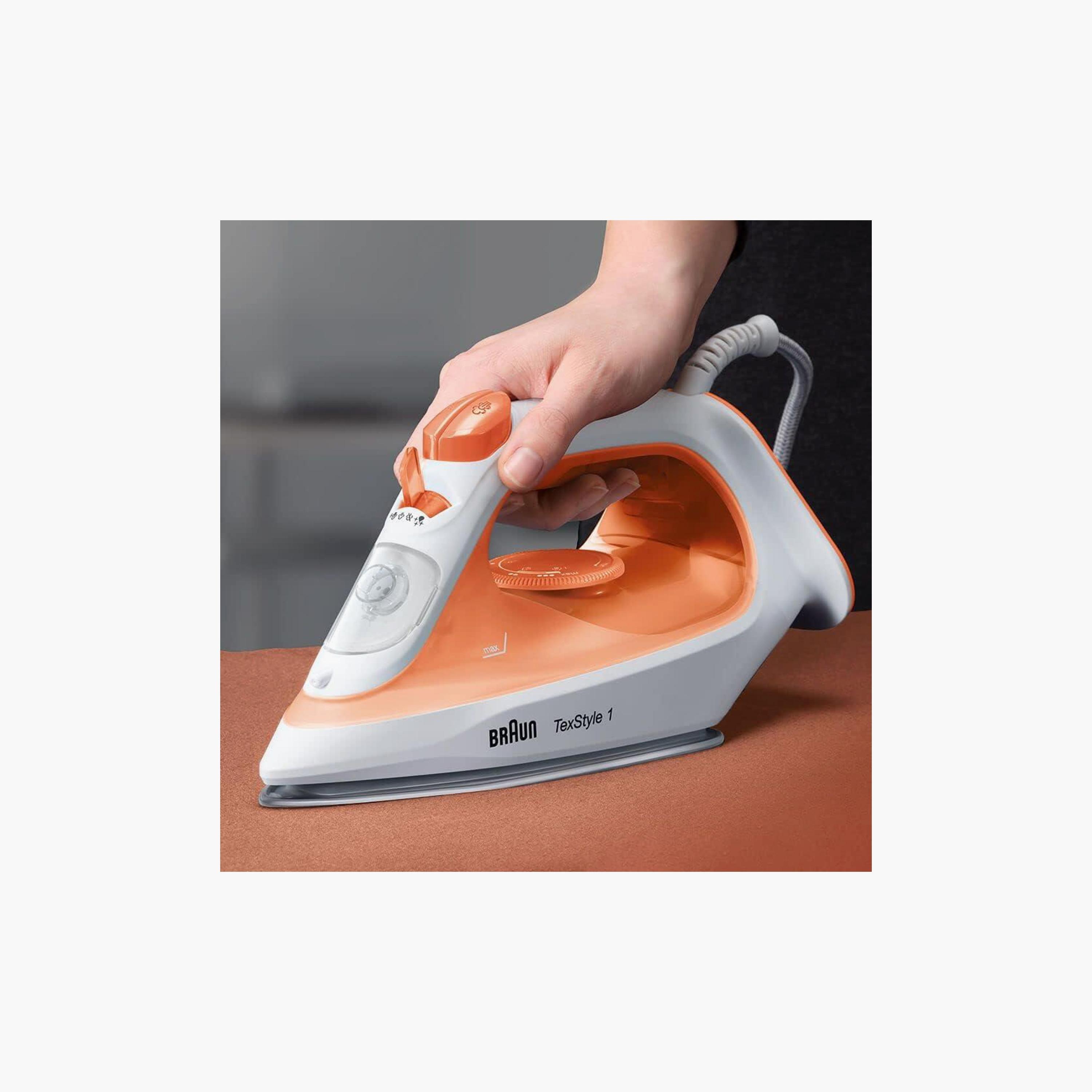 مكواة بخار من براون مع 1900 واط بلون برتقالي  |  SI-1009-household-appliances-homeappliances-ironandsteamers-image-4