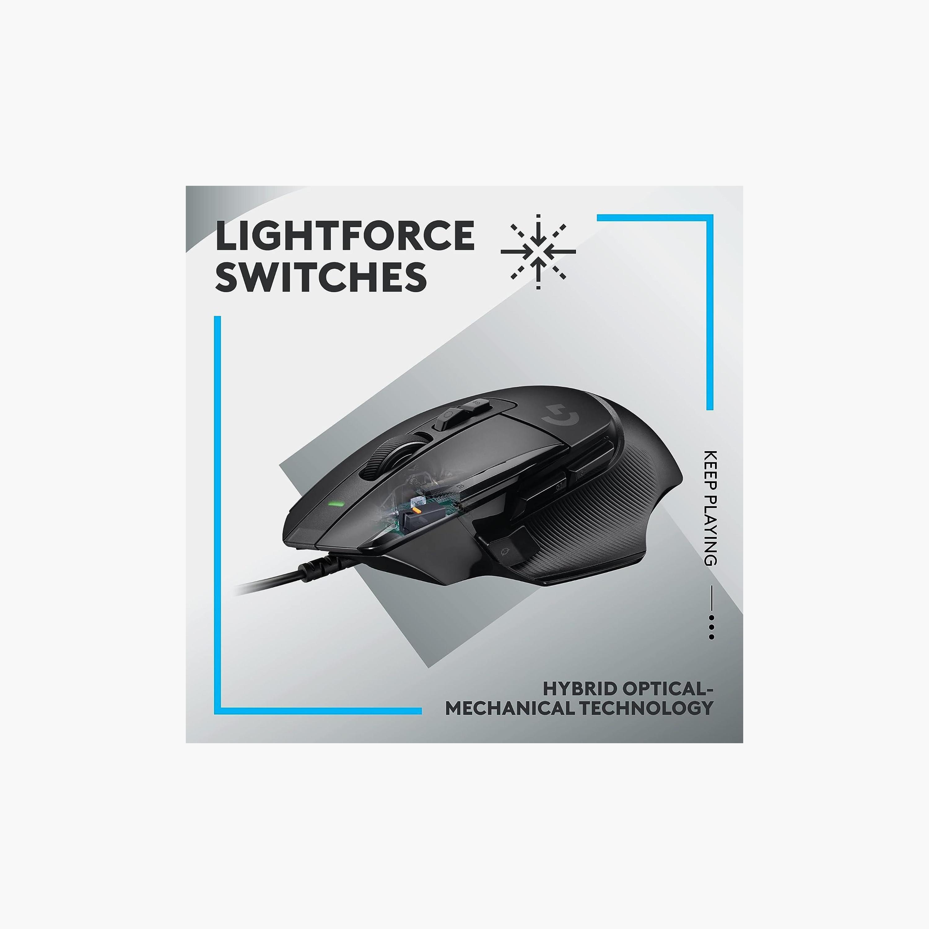 Logitech G502 X Wired Gaming Mouse Black | 910-006139-electronics-gamesandconsoles-image-2