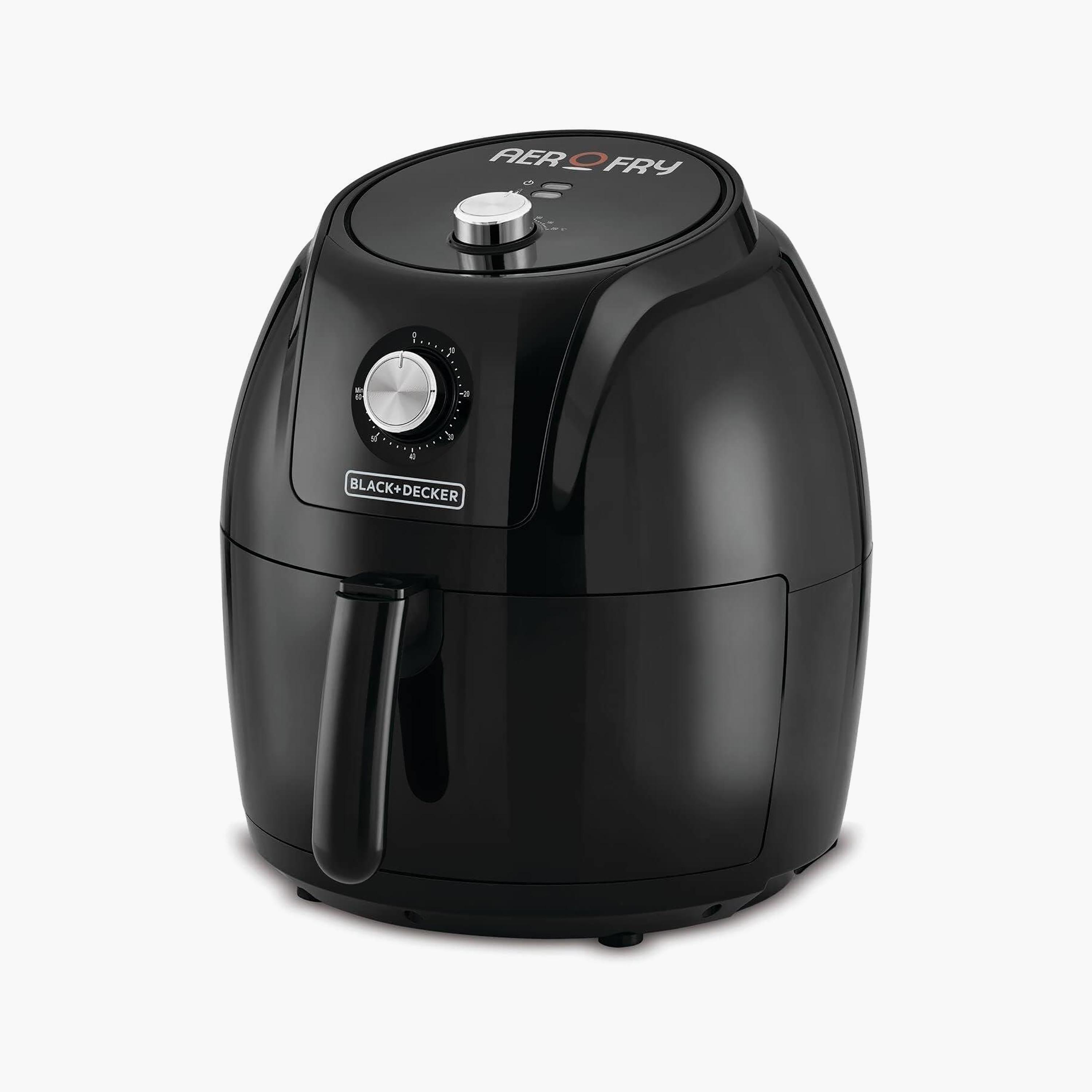 مقلاة هوائية سعة 1.5 كجم وقوة 1800 واط ذات إكس إل من بلاك + ديكر باللون الأسود  |  AF575-B5-household-appliances-kitchenappliances-foodprocessors-image-1