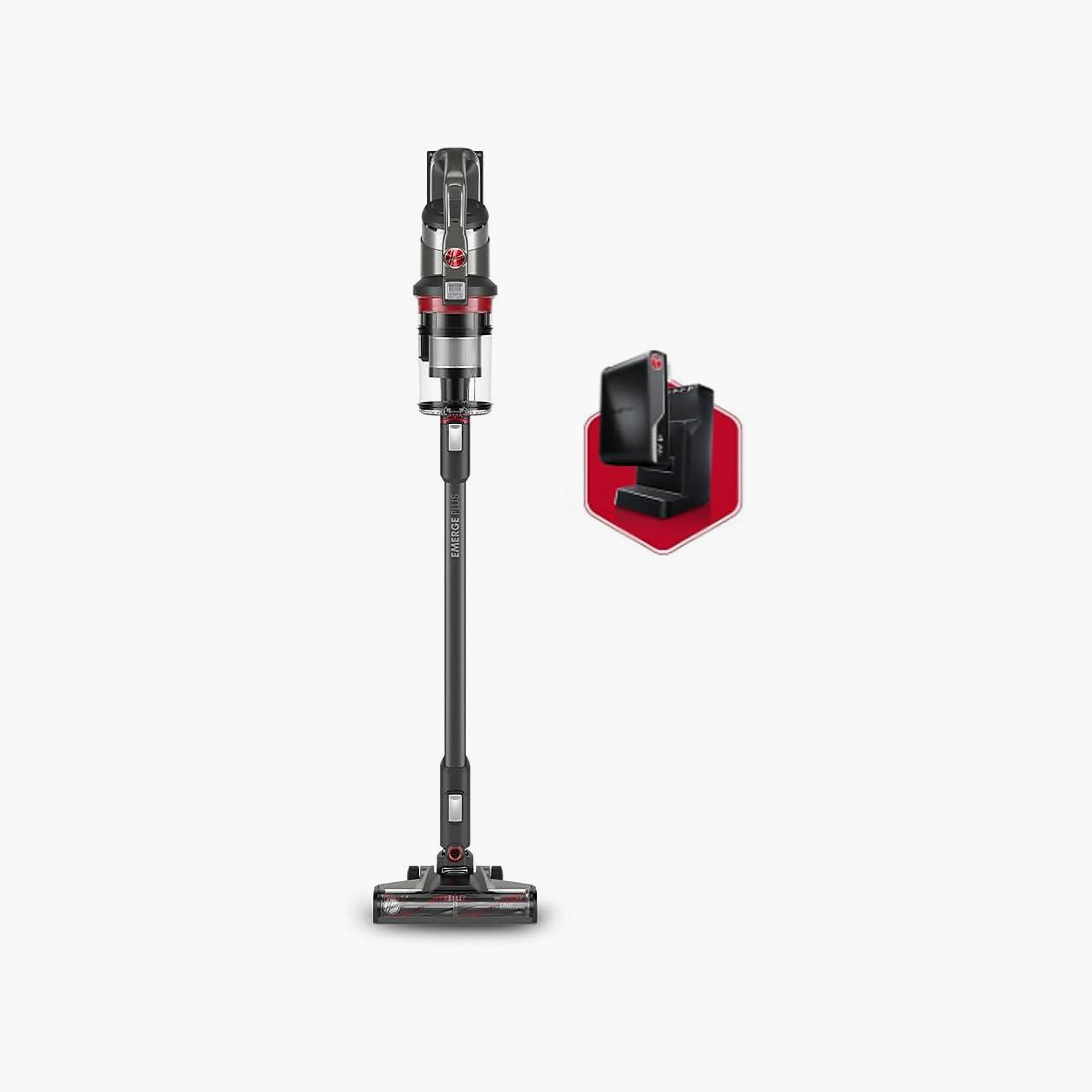 Hoover Cordless Emerge Plus Vacuum Cleaner Grey-Red | CLSV-VPMC-household-appliances-homeappliances-vacuumcleaners-image-1