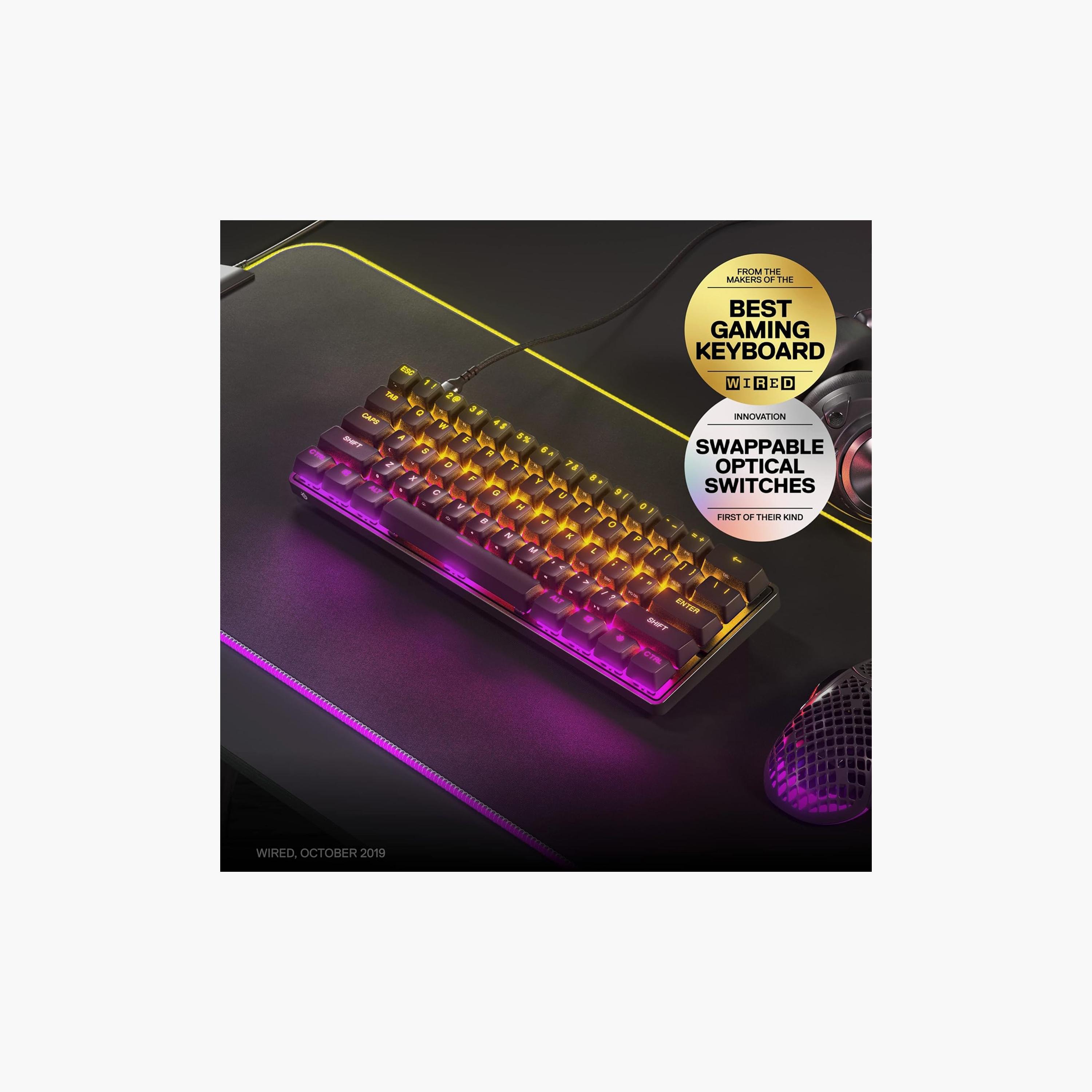 SteelSeries Apex 9 Mini US Wired Keyboard | 64837-electronics-gamesandconsoles-image-3