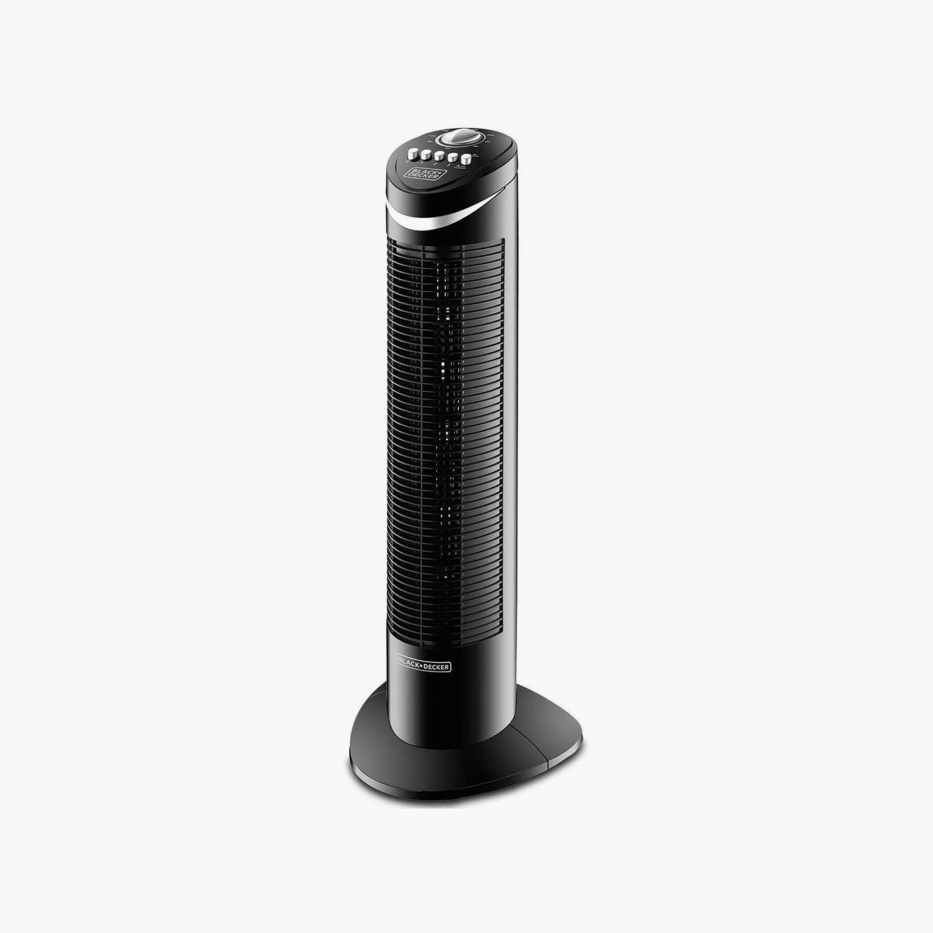 Black+Decker 50W Tower Fan | TF50-B5-household-appliances-homeappliances-fans-image-1