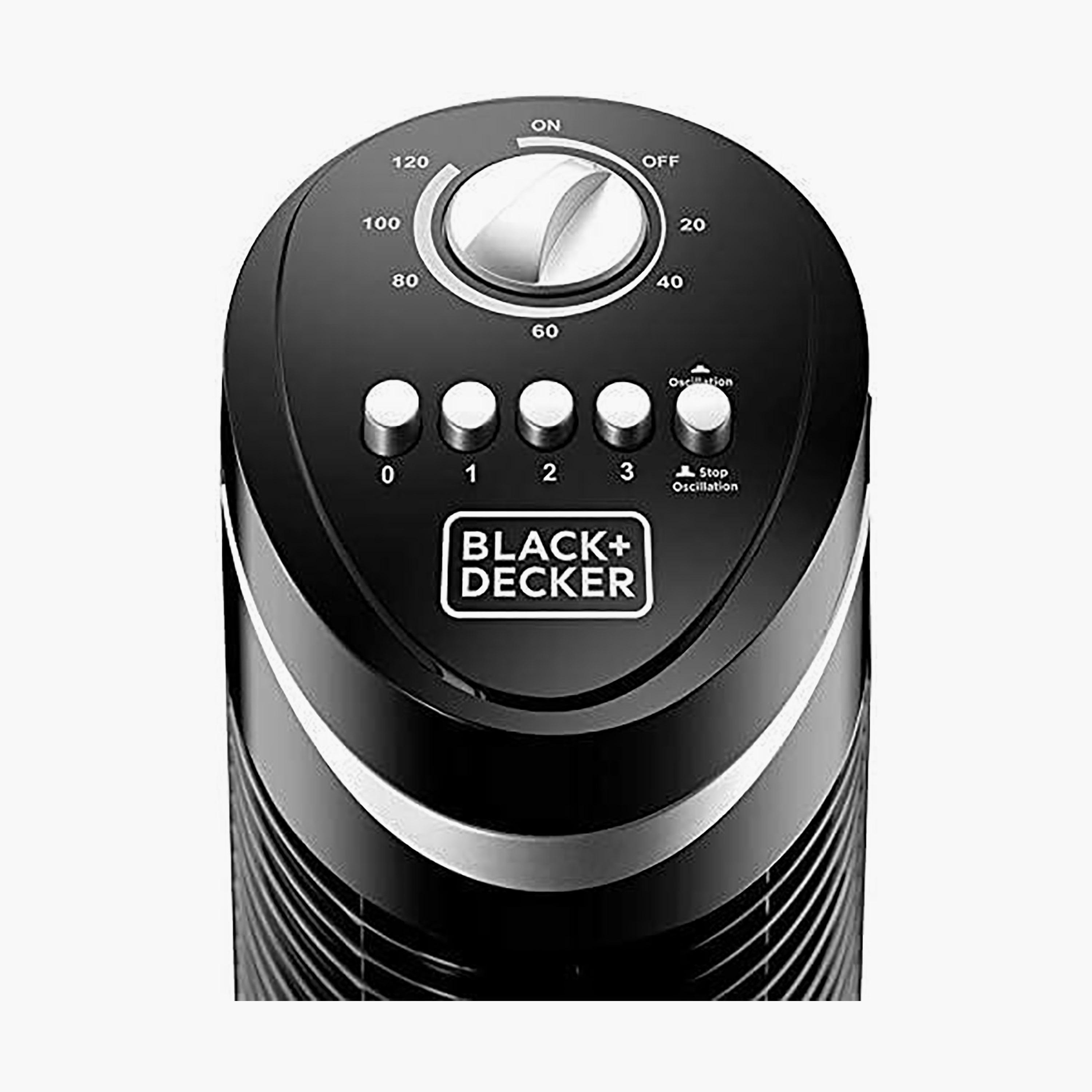 Black+Decker 50W Tower Fan | TF50-B5-household-appliances-homeappliances-fans-image-2