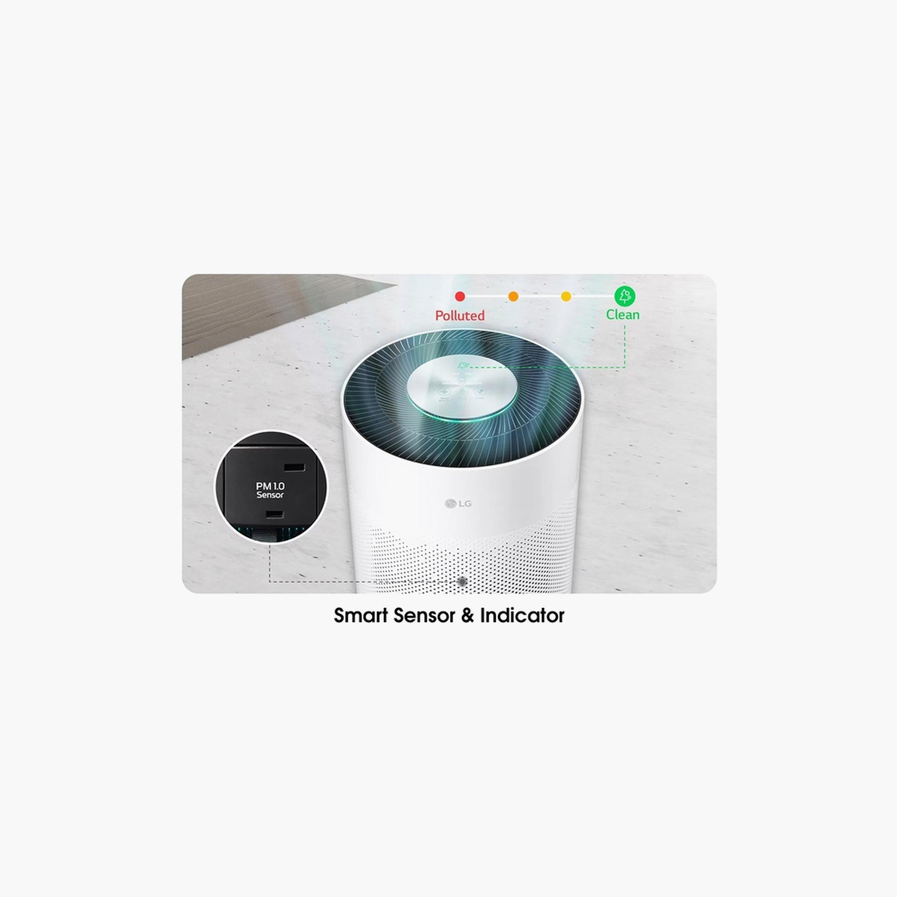 LG Puricare Air Purifier White | AS60GHWG0-household-appliances-homeappliances-airpurifiers-image-3