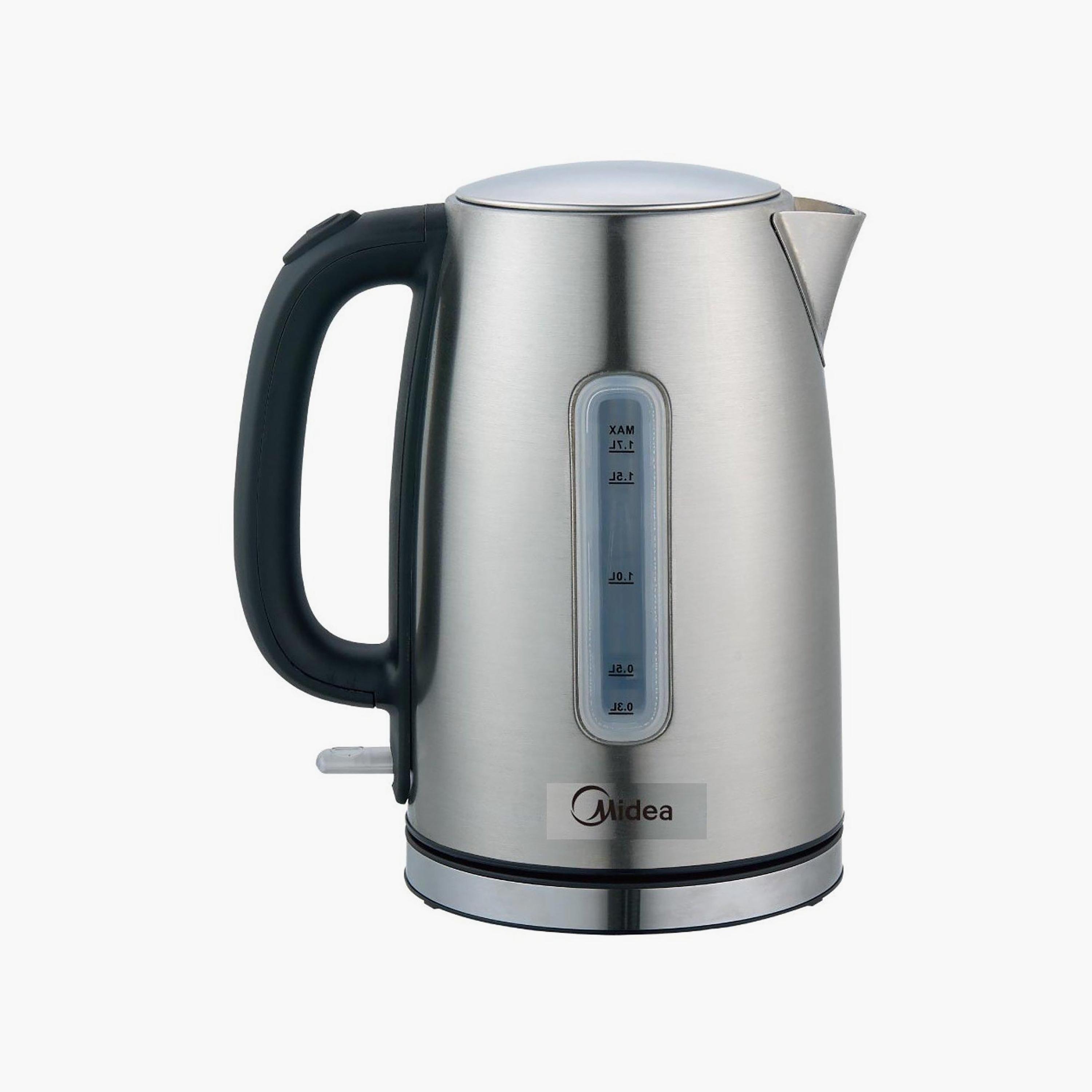 Midea 1.7L Stainless Steel Kettle with Water Level Indicator 2200W | MK17S30D2-household-appliances-kitchenappliances-electrickettles-image-2
