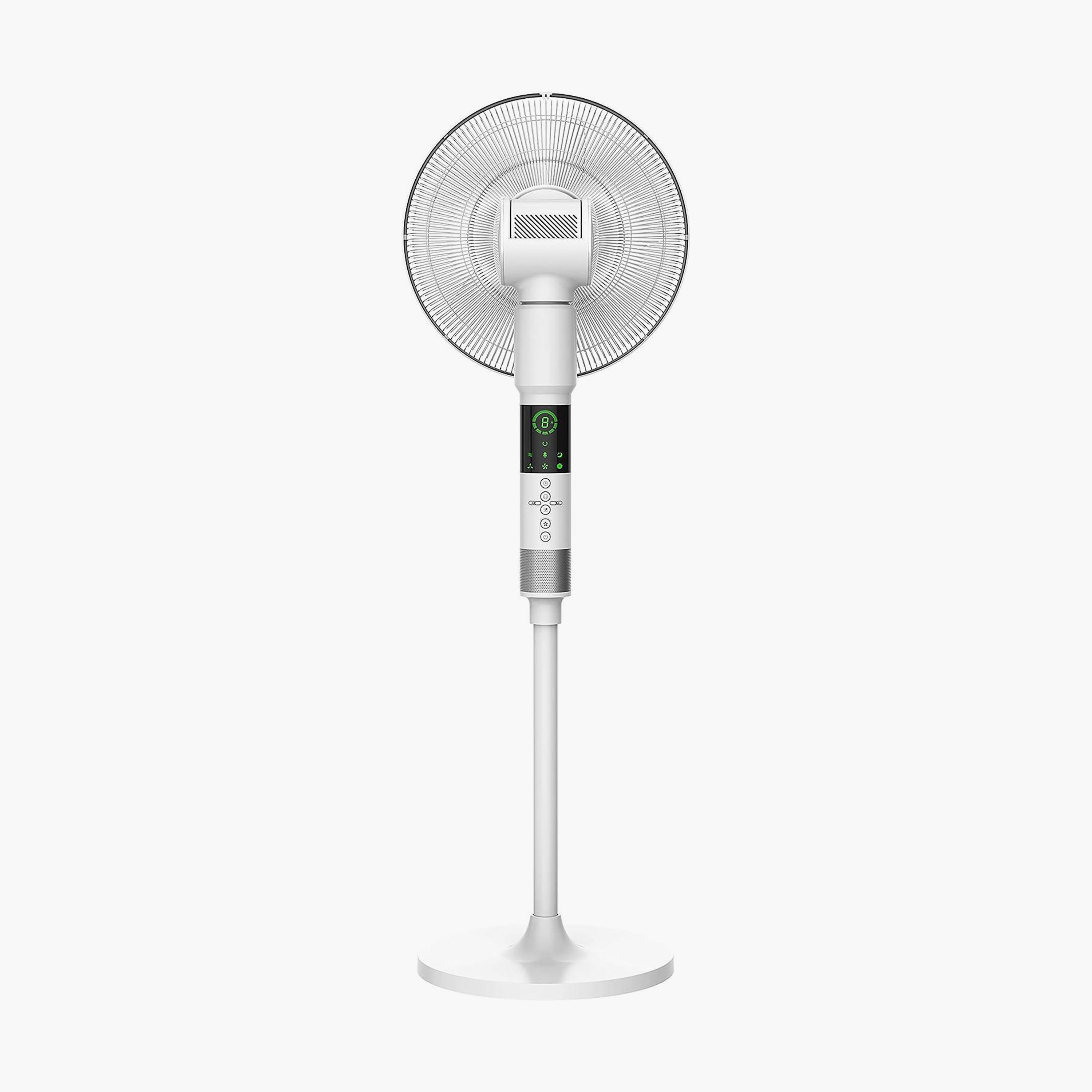 Crownline 16 inch 360 degree Oscillation Stand Fan White | SF-255-household-appliances-homeappliances-fans-image-4