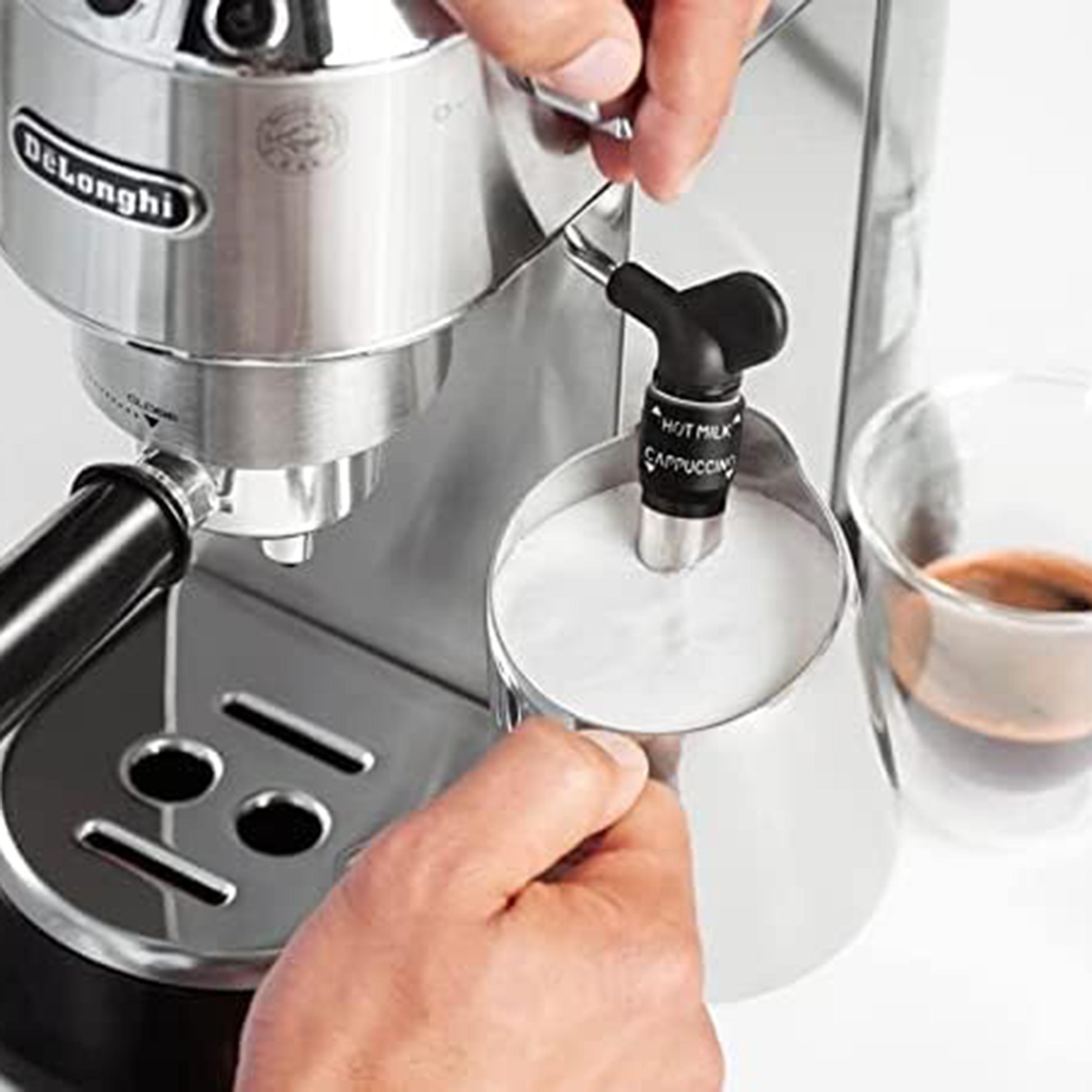 Delonghi Espresso Pump Coffee Machine Silver | EC685M-household-appliances-kitchenappliances-coffeemachines-image-5