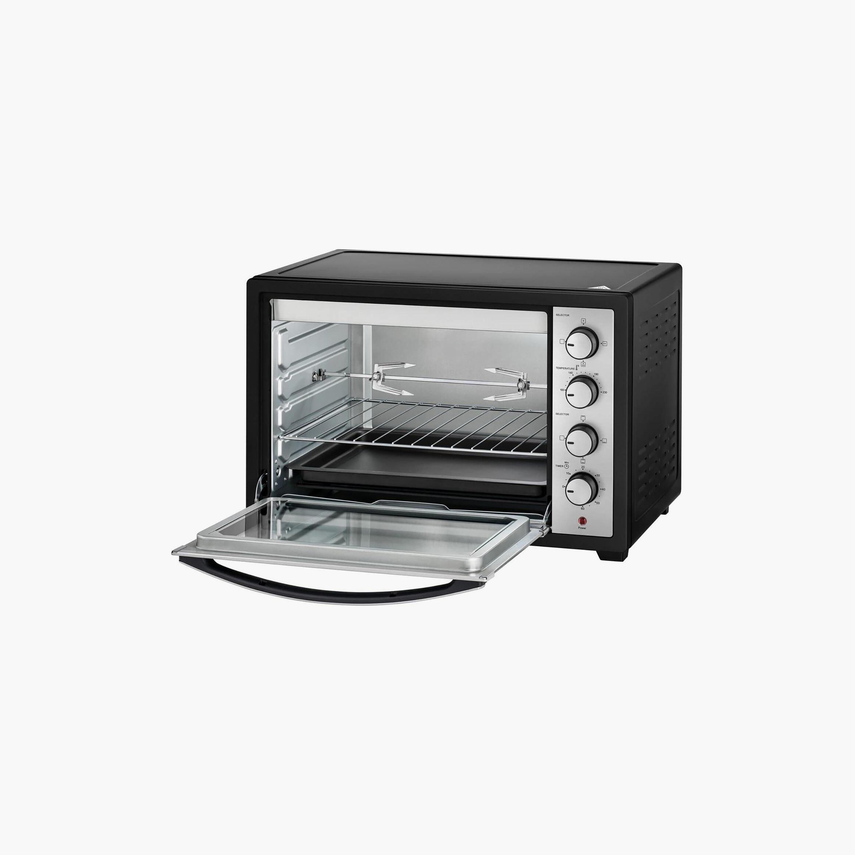 فرن كهربائي من بلاك + ديكر مع 50 لتر بلون أسود وفضي  |  TRO50RDG-B5-household-appliances-kitchenappliances-microwavesandovens-image-1