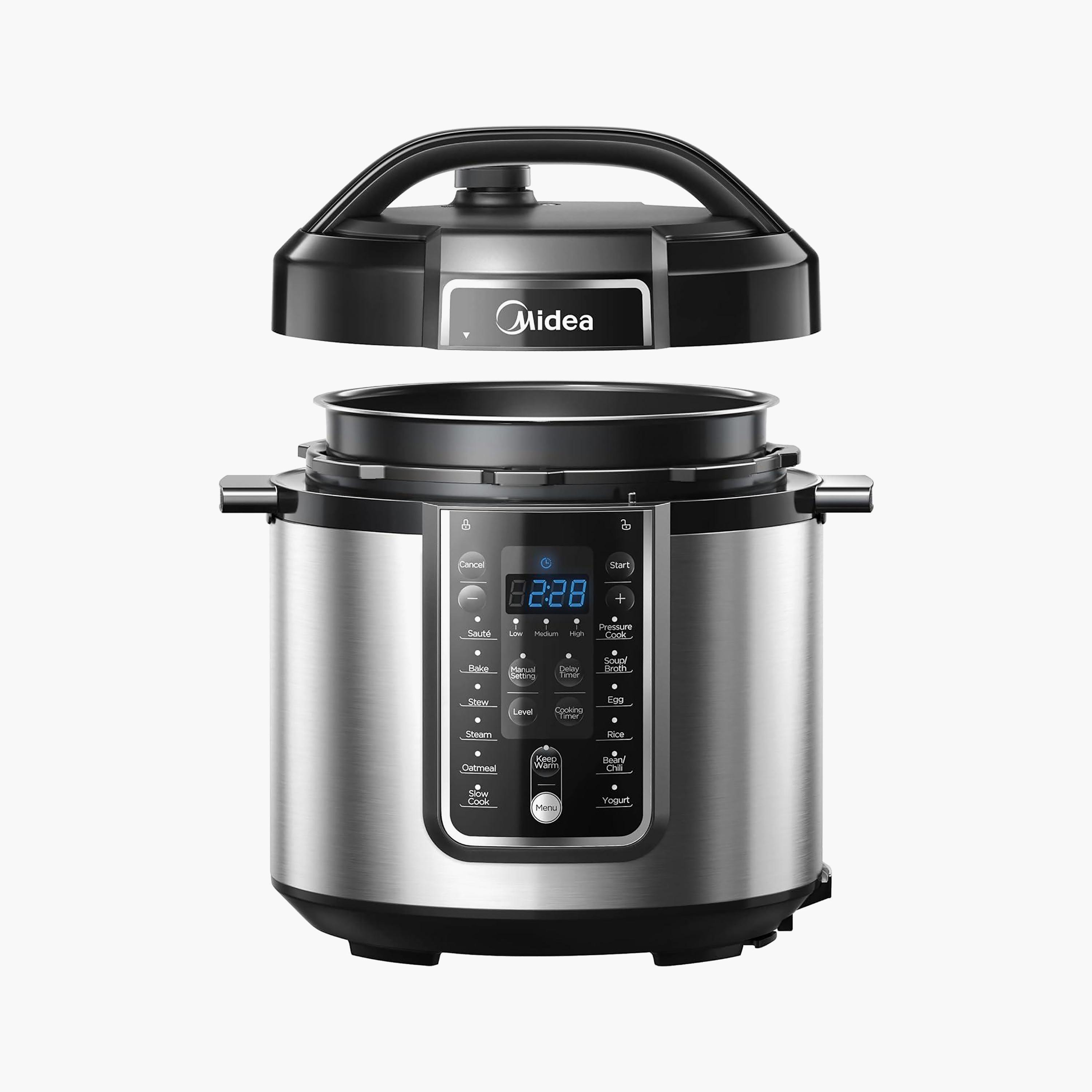 Midea Pressure Cooker Black | CS6037WP2-household-kitchen-cookware-cookwareandsets-image-3