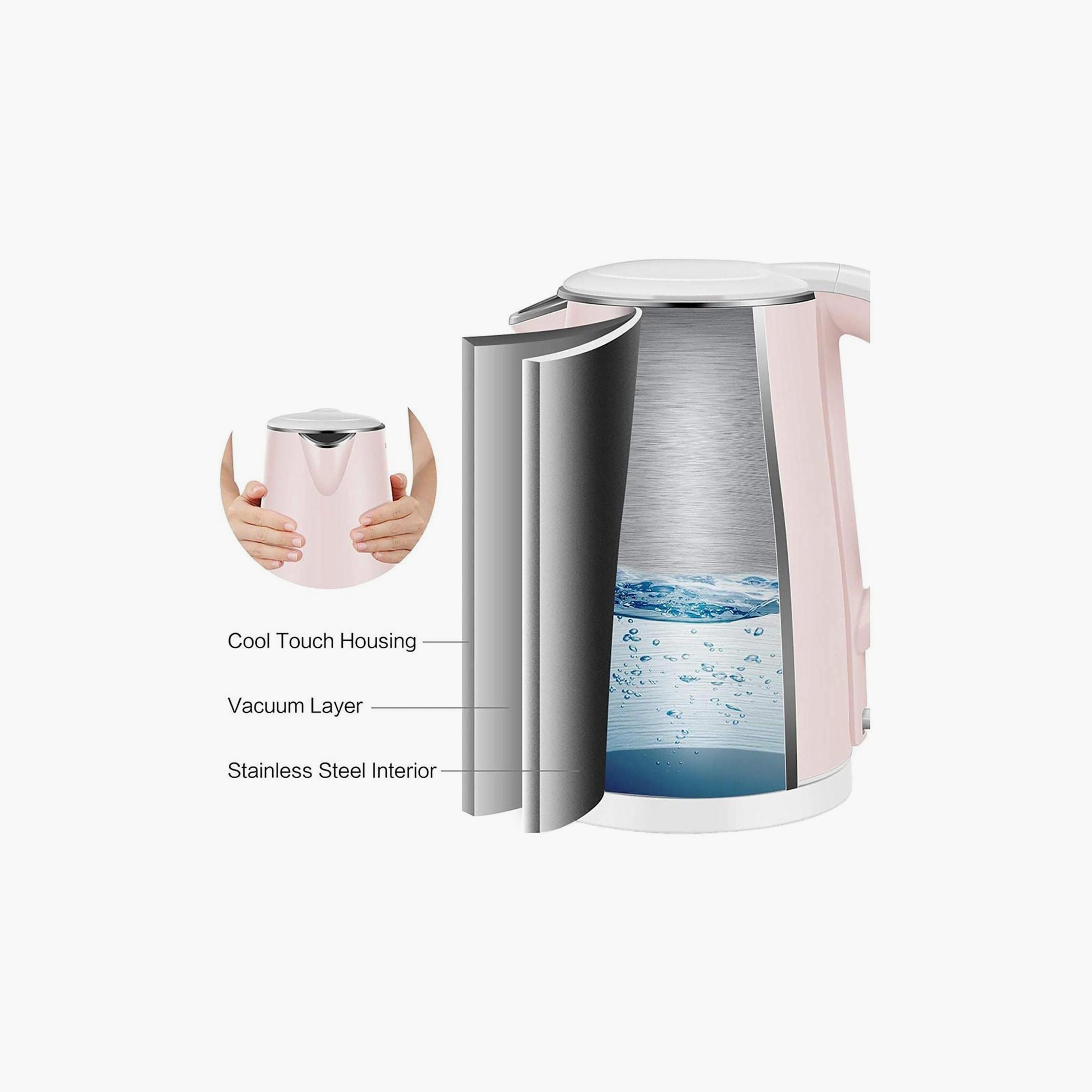 غلاية كهربائية 1.7 لتر ذات كول تاتش بودي بلون أحمر من ميديا  |  MKHJ1705R-household-appliances-kitchenappliances-electrickettles-image-2