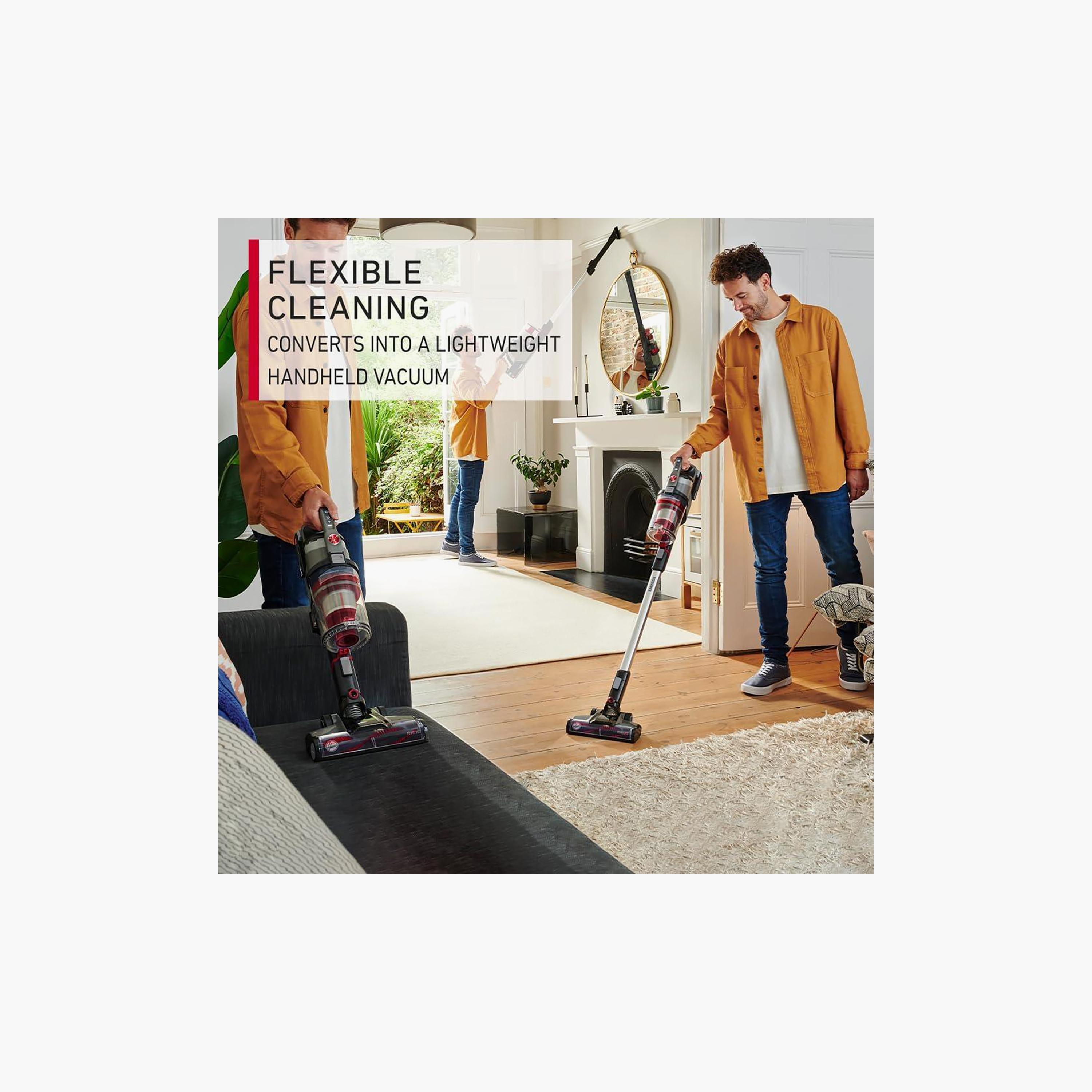 Hoover Cordless Emerge Vacuum Cleaner Grey-Red | CLSV-VPME-household-appliances-homeappliances-vacuumcleaners-image-3