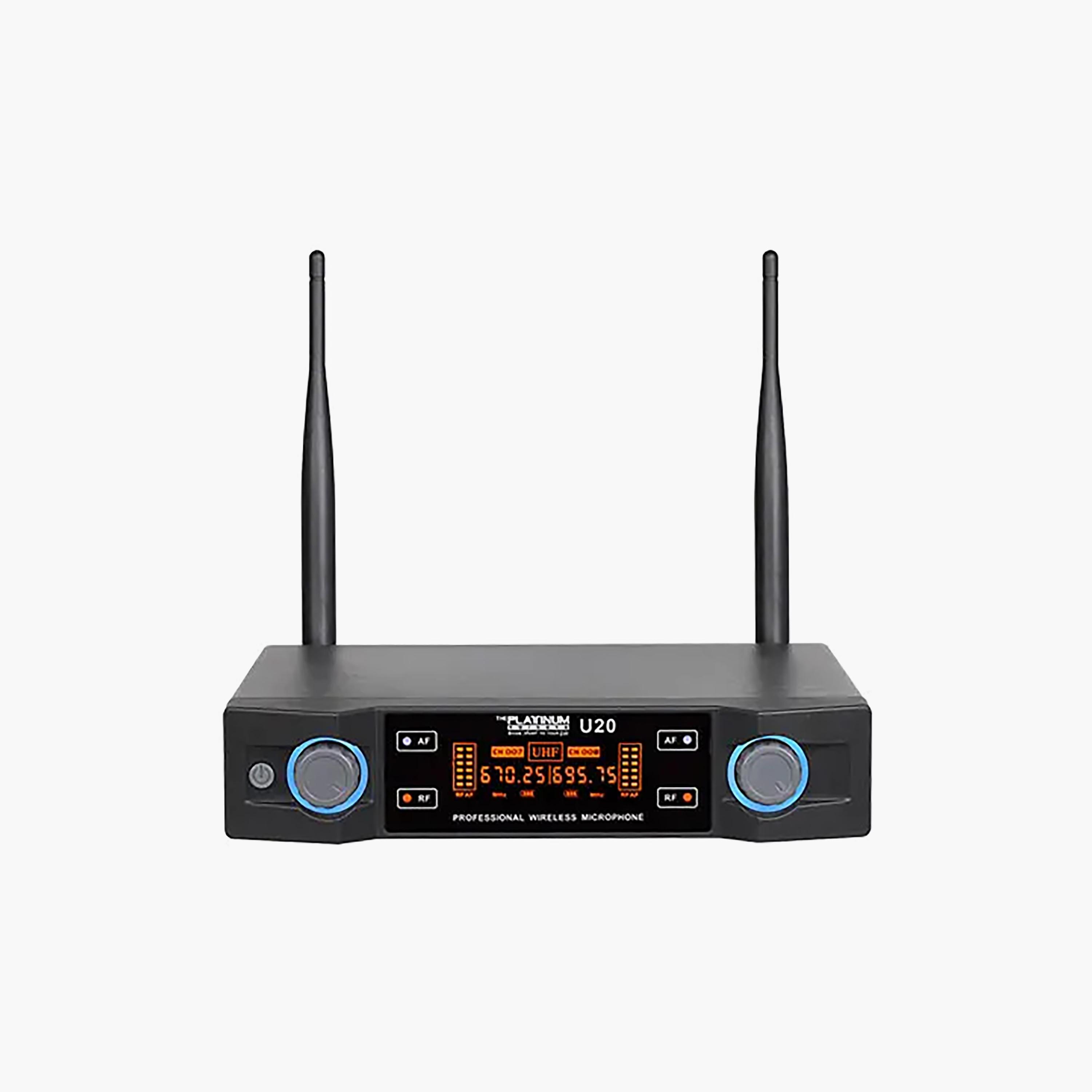 Platinum U20 Wireless Professional Mics-electronics-portabledevices-image-1