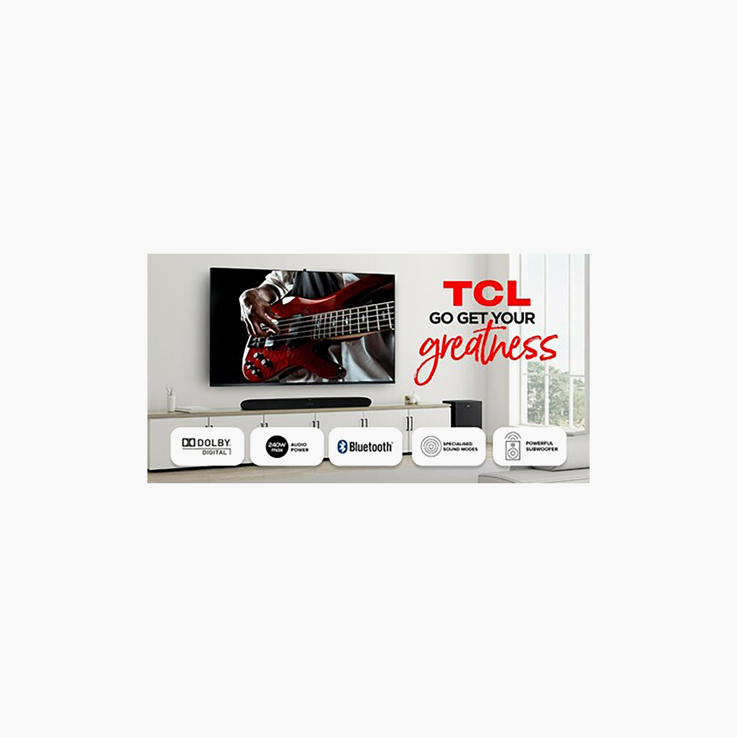 مسرح منزلي TCL 2.1 قناة مع HDMI ومضخم صوت لاسلكي 240 وات | TS6110-electronics-speakers-image-5