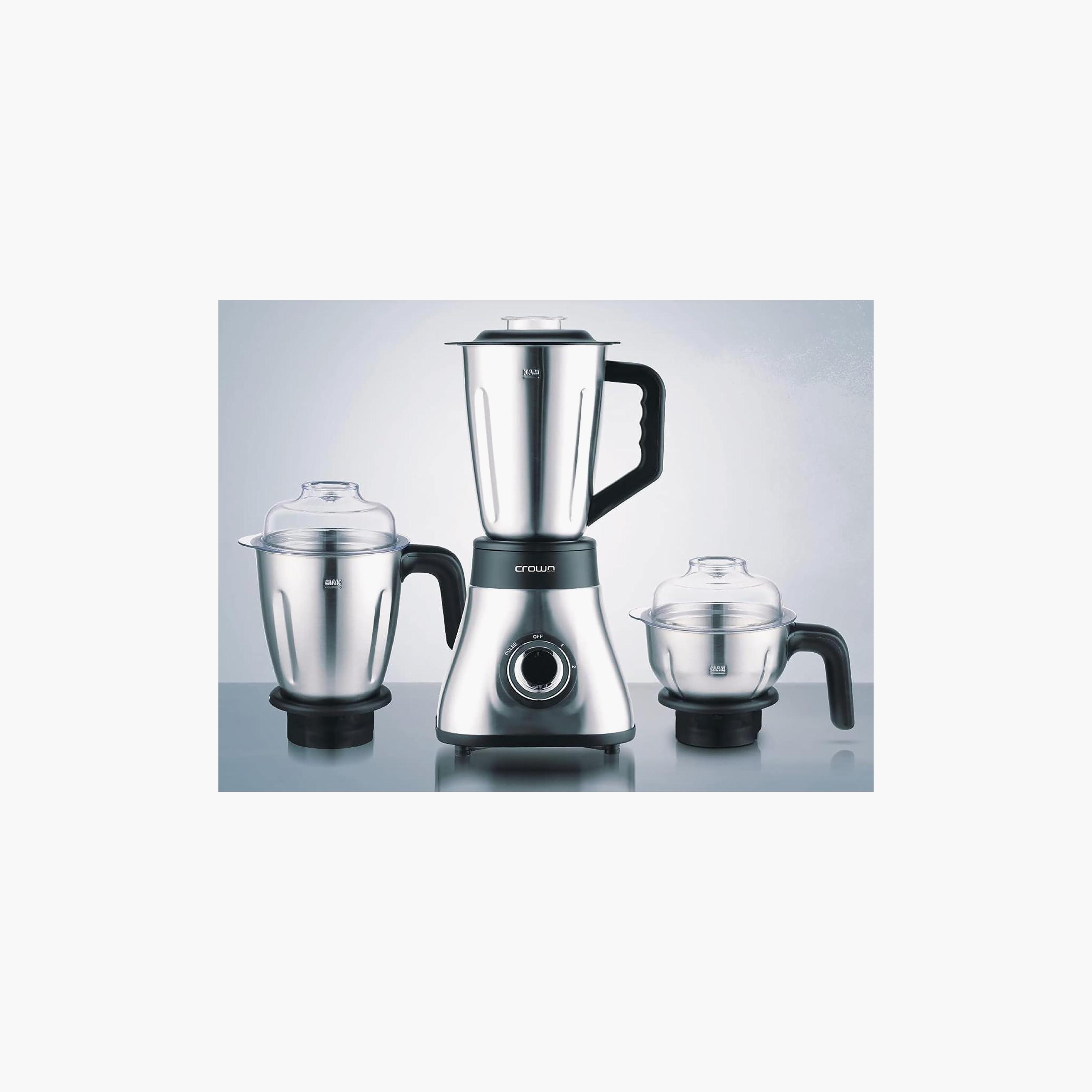 Crownline 3 In 1 Stainless Steel Blender & Grinder | BL-295-household-appliances-kitchenappliances-blendersmixersandgrinders-image-2