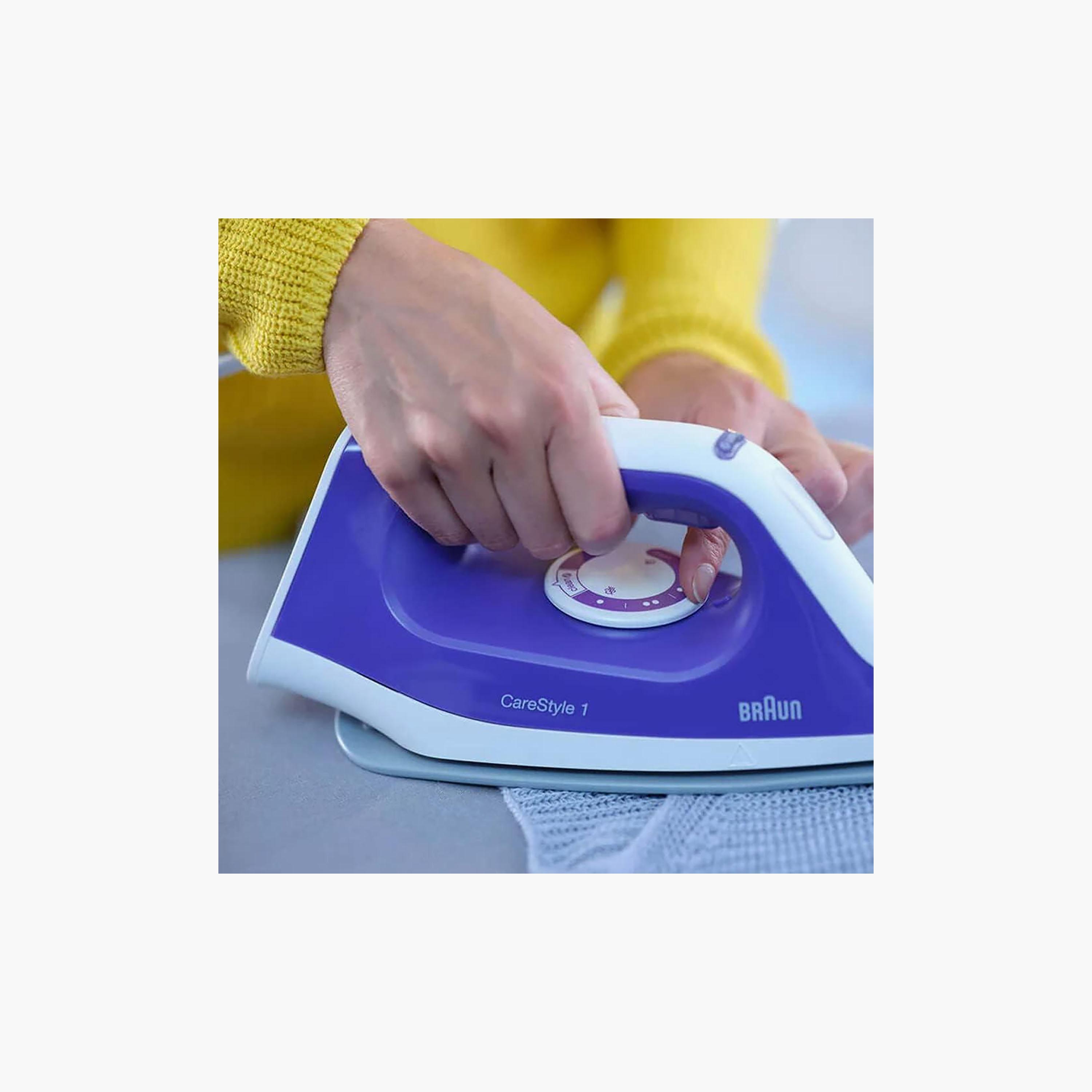 Braun Steam Station 2200 Watts 6 Bar Pump Pressure 1.5L Tank Purple | SI-1014-household-appliances-homeappliances-ironandsteamers-image-3
