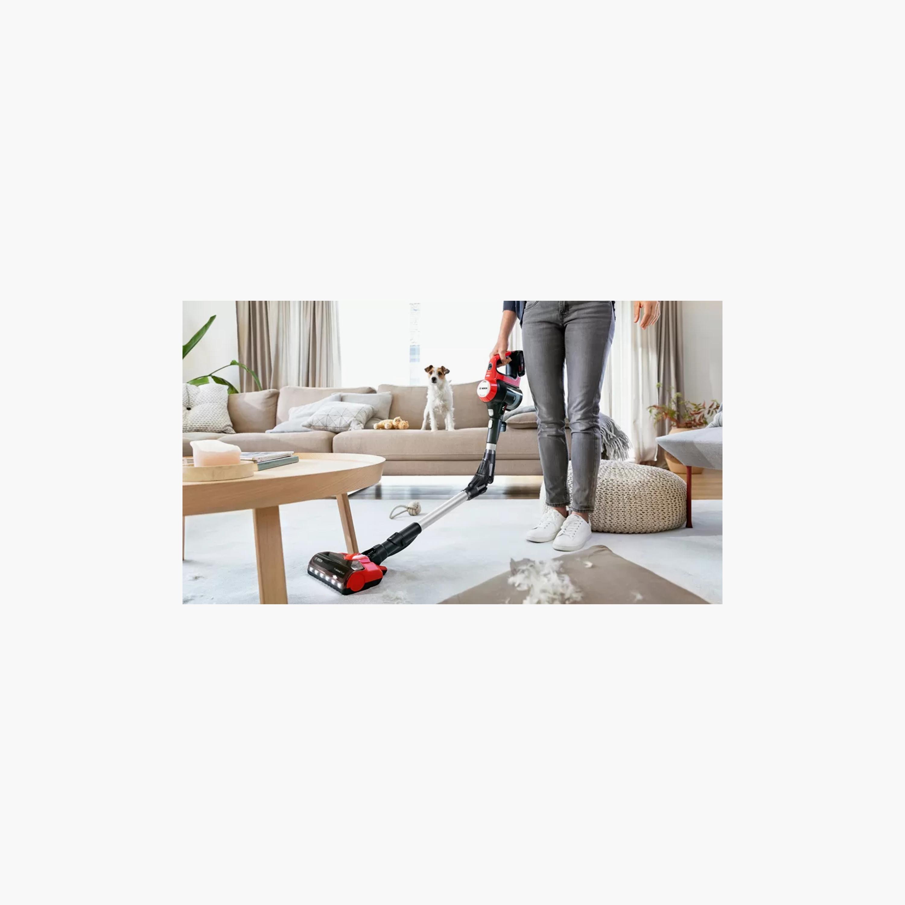Bosch Rechargeable Vacuum Cleaner Unlimited 7 Pro Animal Red | BCS71PETGB-PROMO_EMAX_AE_ENBD_131026-image-5