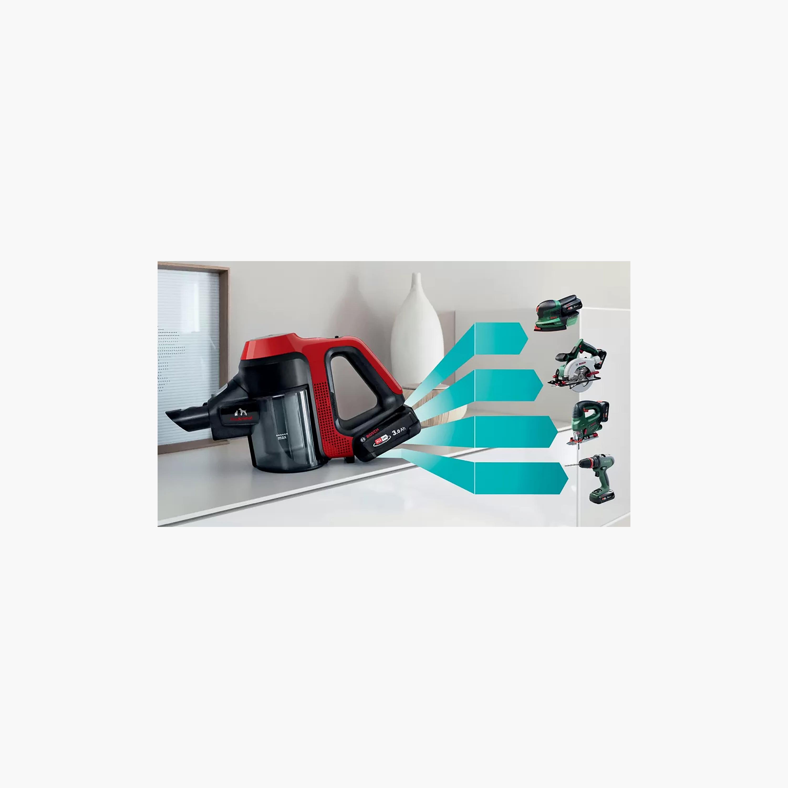 Bosch Rechargeable Vacuum Cleaner Unlimited 7 Pro Animal Red | BCS71PETGB-PROMO_EMAX_AE_ENBD_131026-image-6