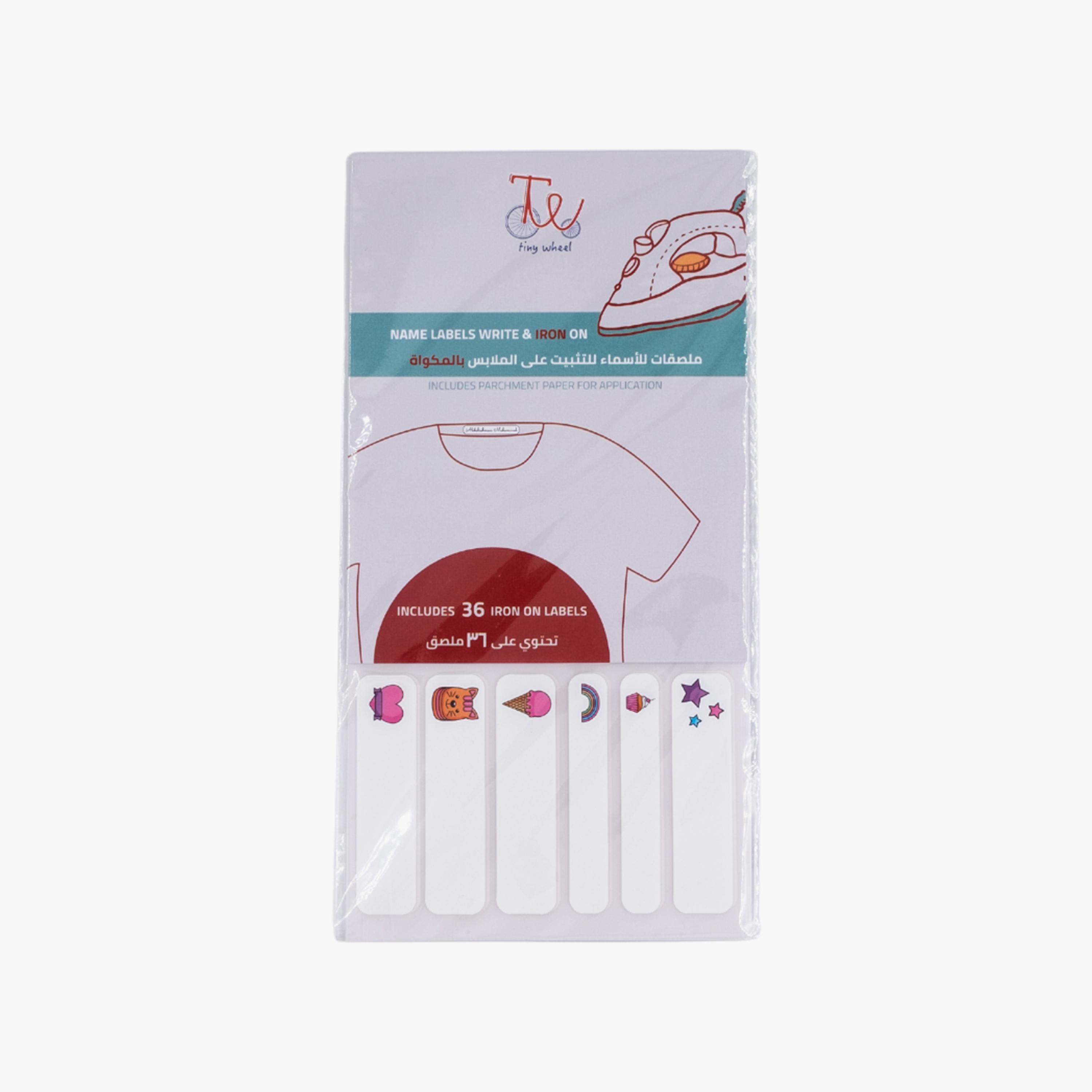 Tiny Wheels 36-Piece Iron On Name Labels-school-stationery-accessories-image-2