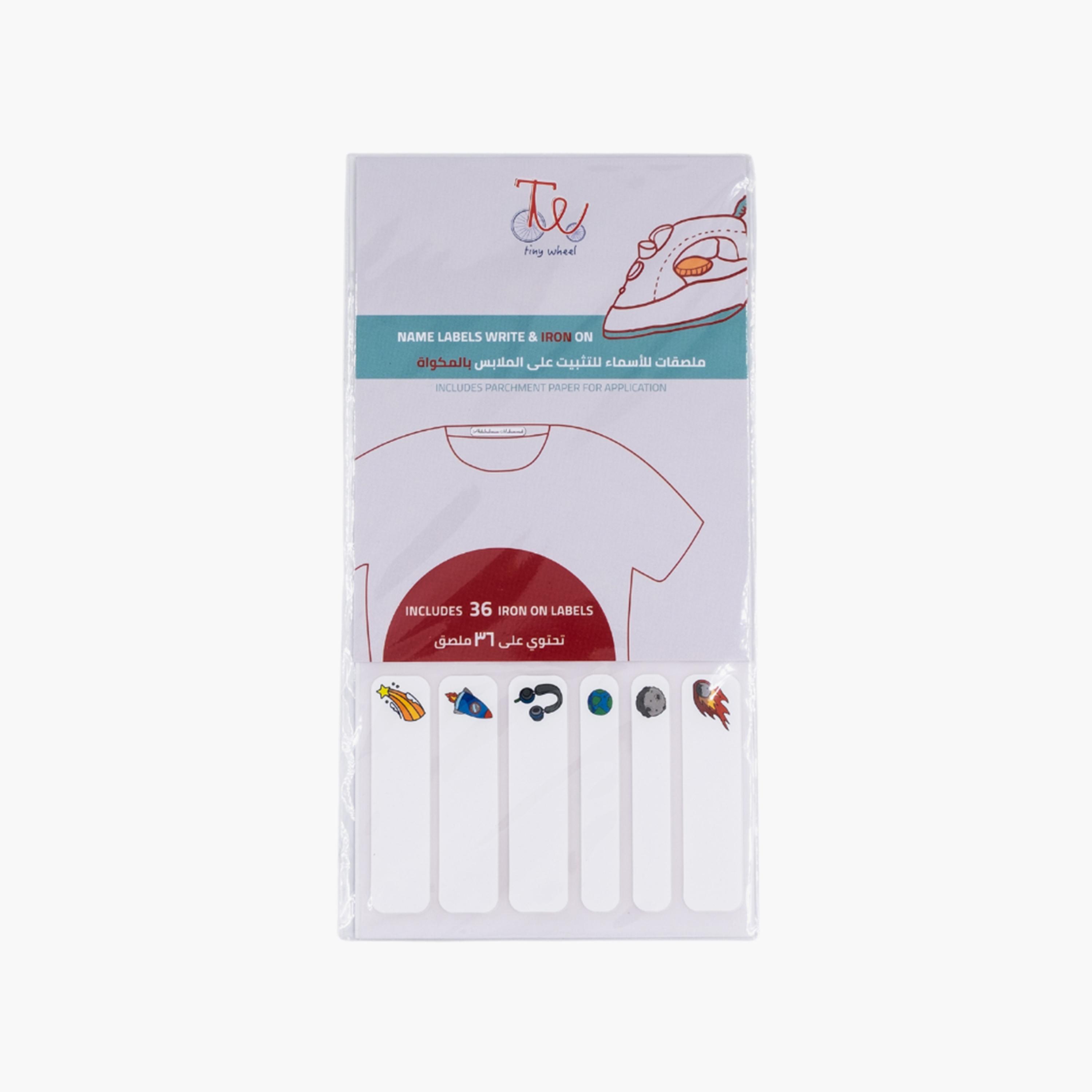Tiny Wheels 36-Piece Iron On Name Labels-school-stationery-accessories-image-2