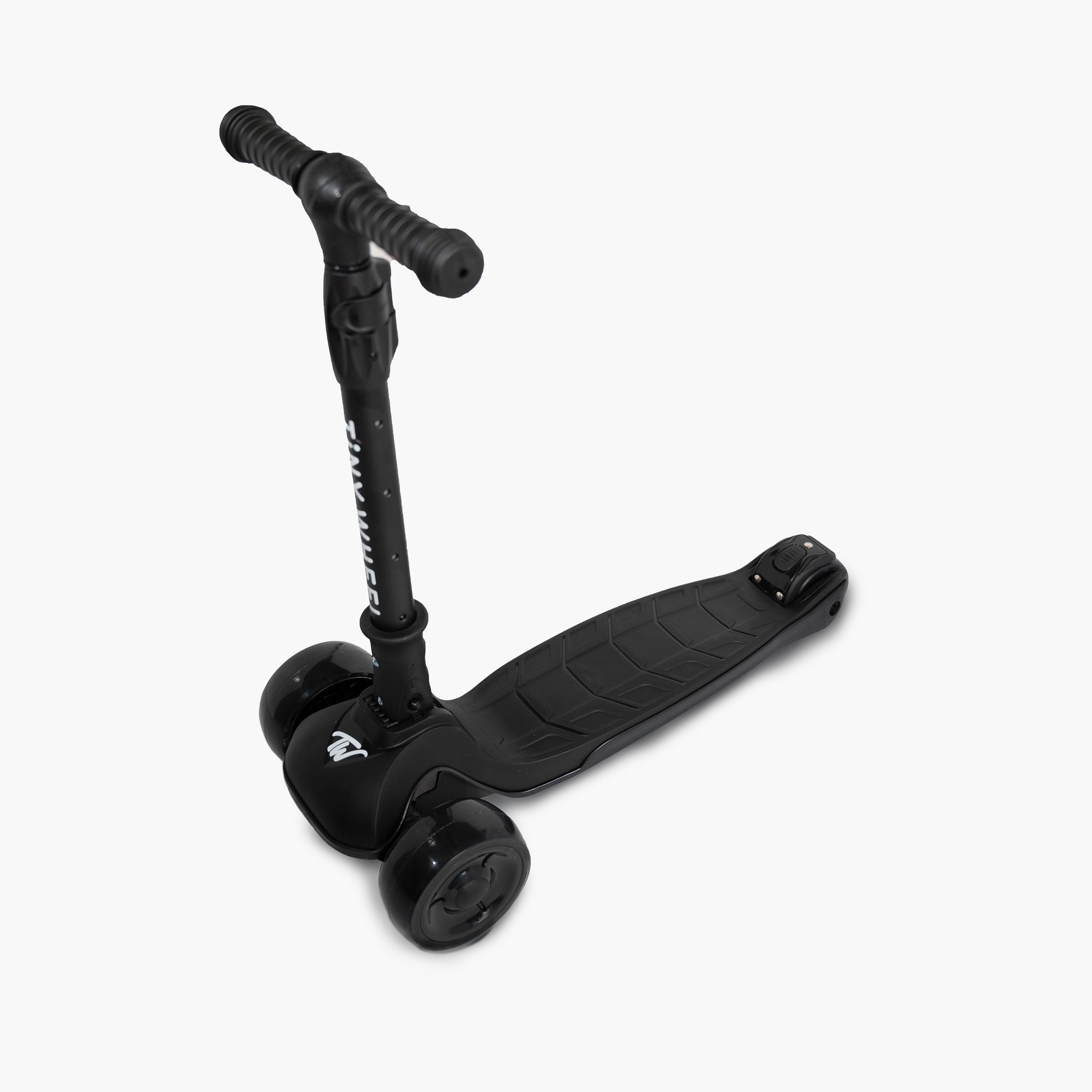 Tiny Wheels 3 Wheel Foldable Scooter, Black-toys-outdoor-scooters-image-2