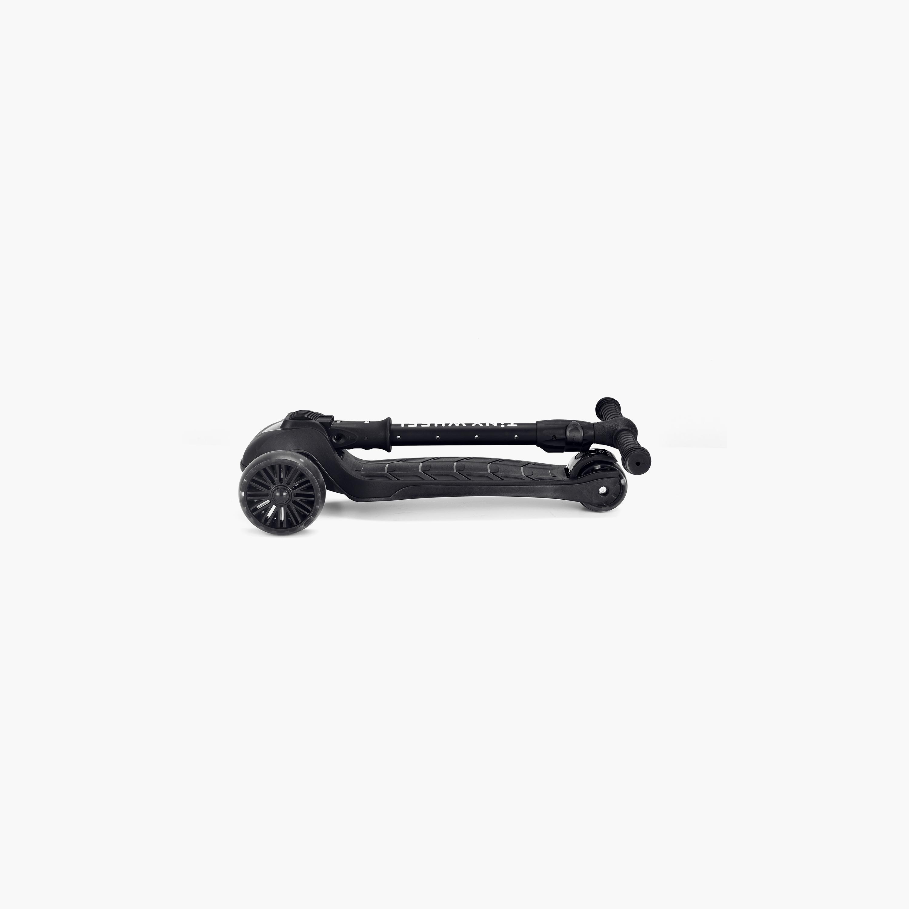 Tiny Wheels 3 Wheel Foldable Scooter, Black-toys-outdoor-scooters-image-5