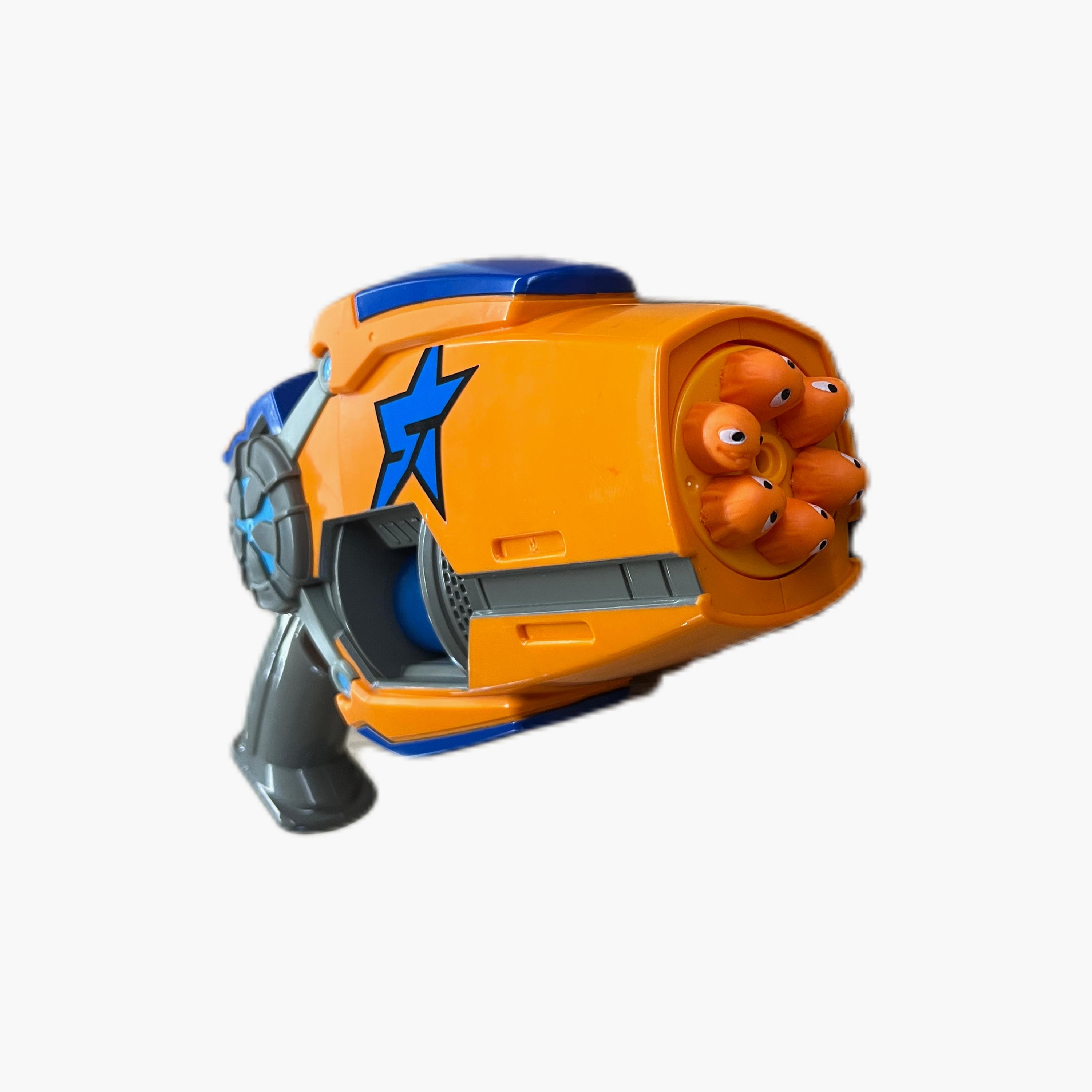 Slugterra Eli's Megamorph Blaster, Figure with 4-Piece Ammo-toys-outdoor-gunsandfoamblasters-image-2