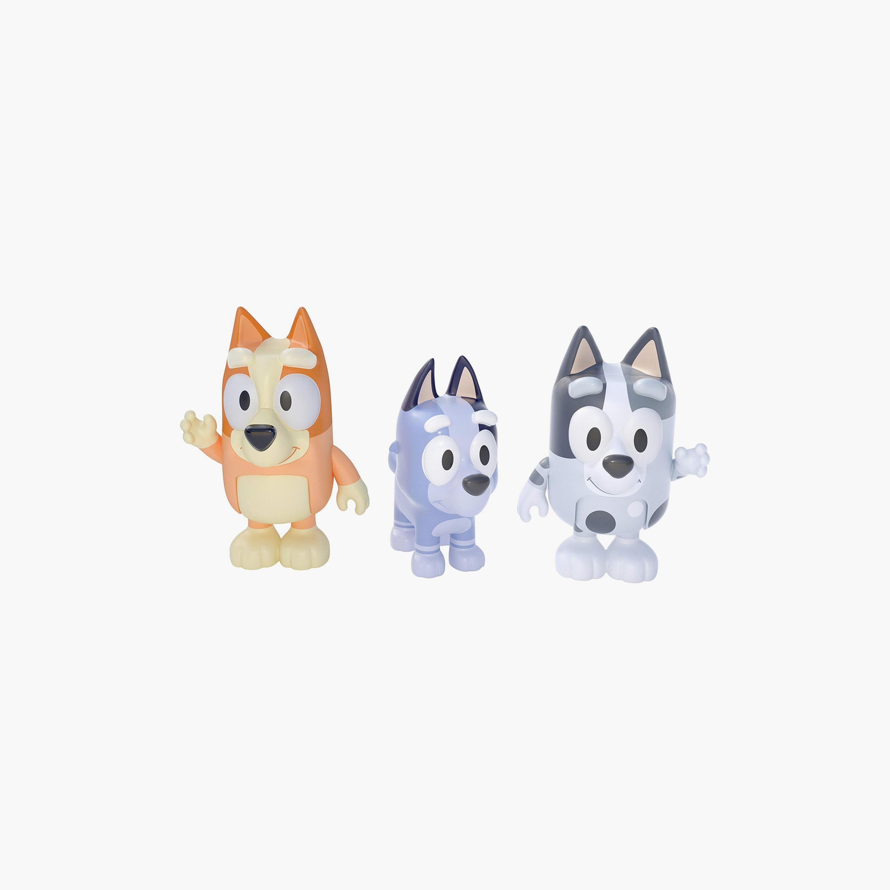  3 قطع من أبناء العمومة - شخصيات بينجو وكعك وجوارب من بلوي-toys-playfigures-actionfigures-image-1