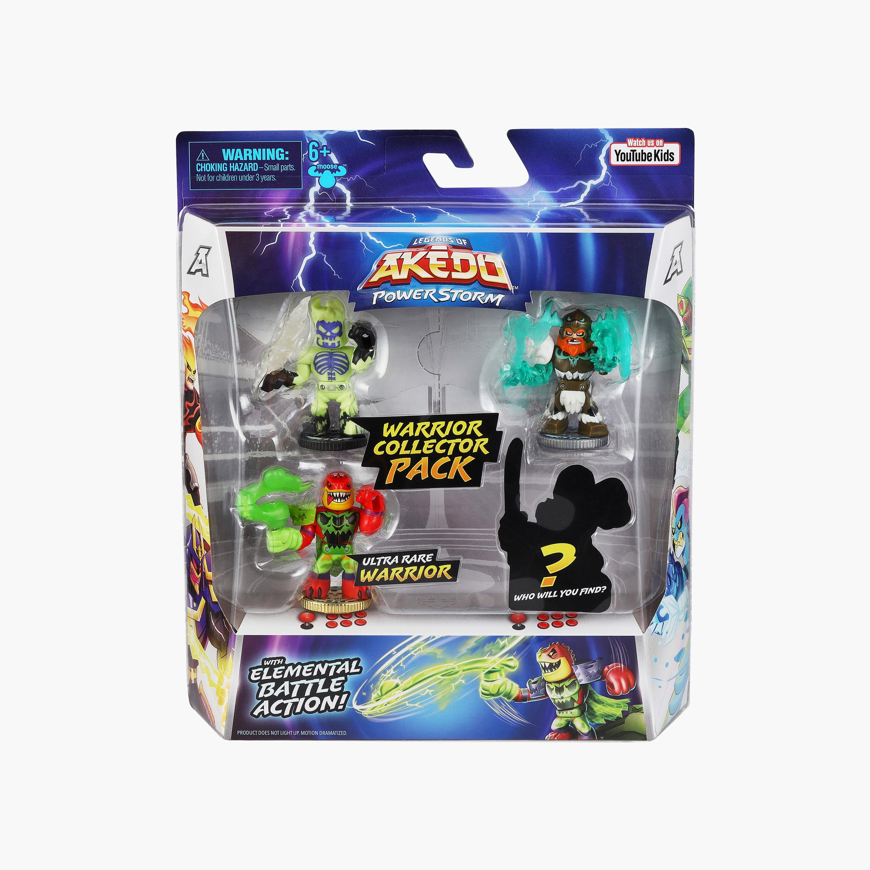 جامع أكيدو باور ستورم ووريار  4 قطع من أكيدو -toys-playfigures-actionfigures-image-2