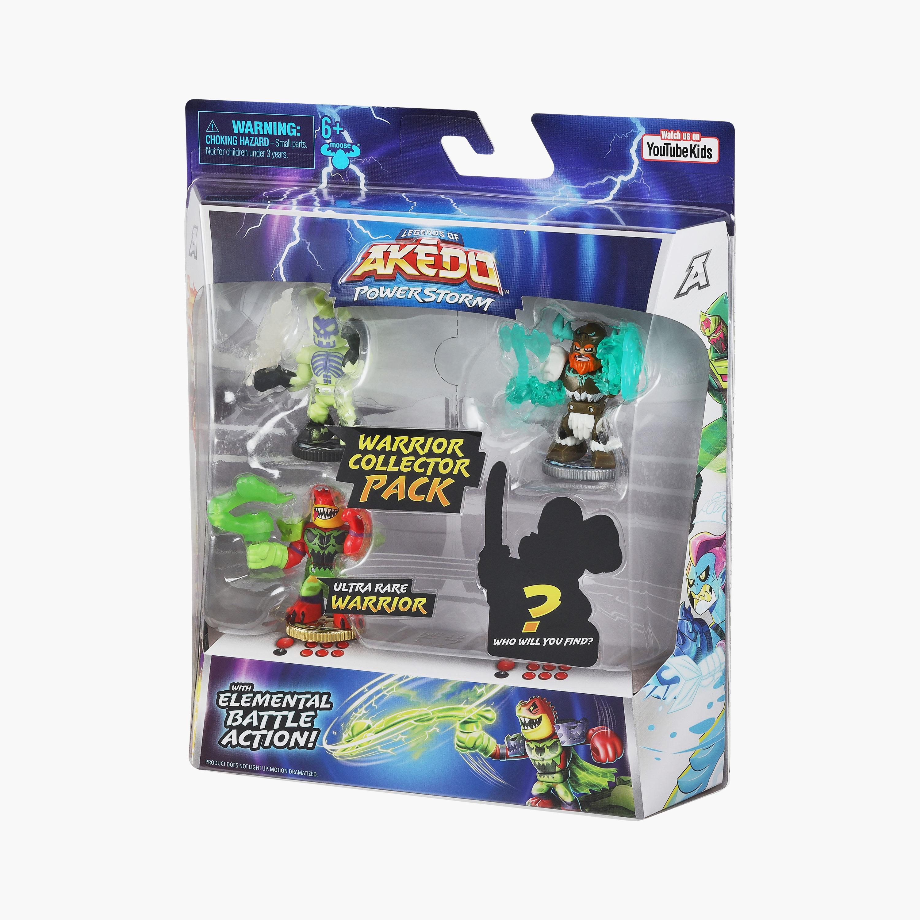 جامع أكيدو باور ستورم ووريار  4 قطع من أكيدو -toys-playfigures-actionfigures-image-3