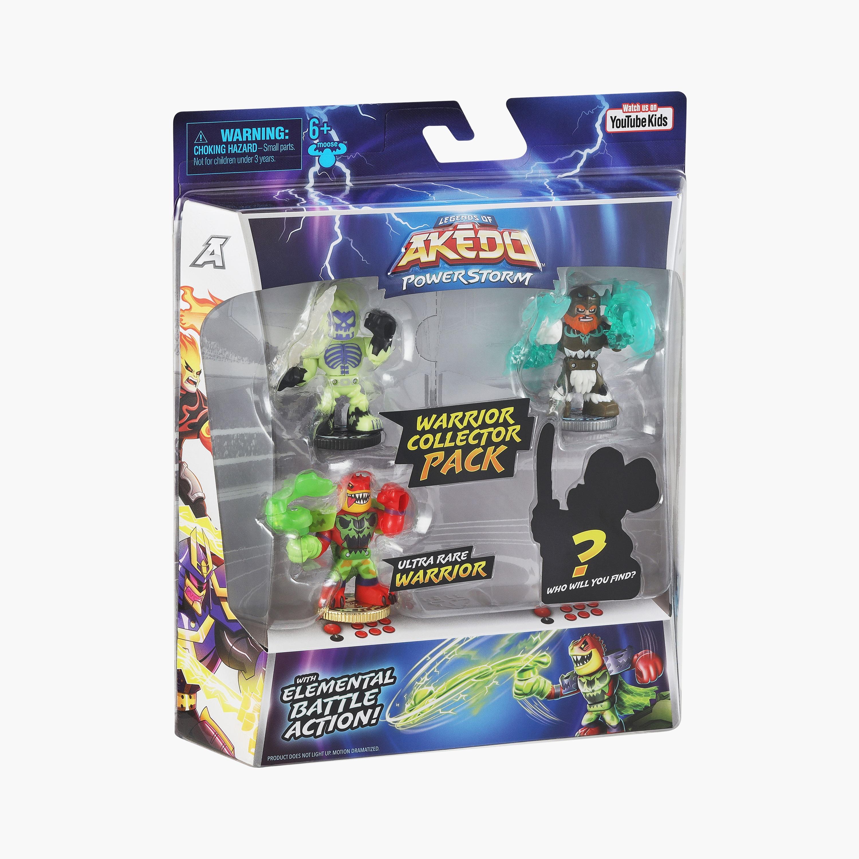 جامع أكيدو باور ستورم ووريار  4 قطع من أكيدو -toys-playfigures-actionfigures-image-4