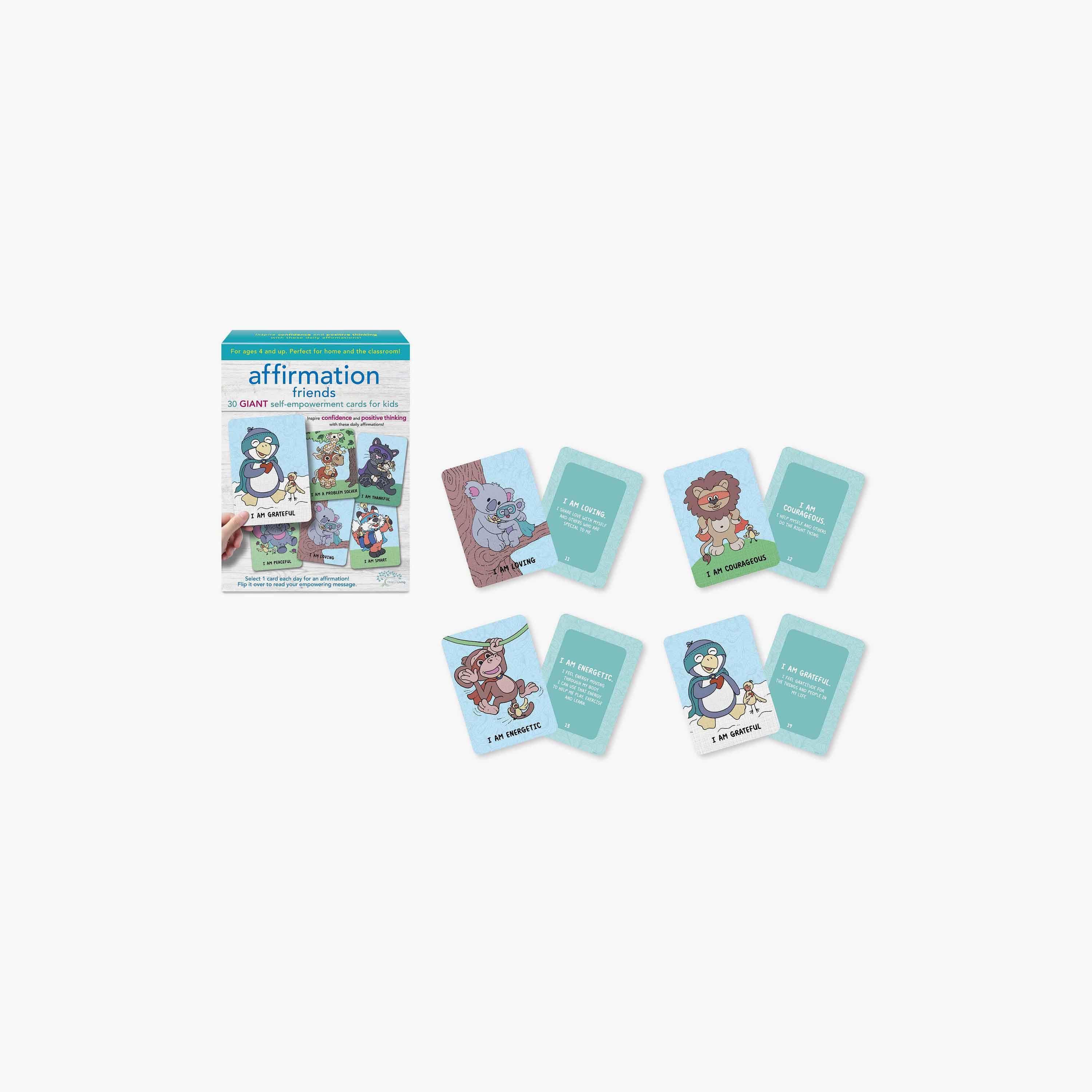 بطاقات الأصدقاء مايندفول ليفينج أفيرميشنز من أمباسادور-toys-indoortoys-cardgames-image-1
