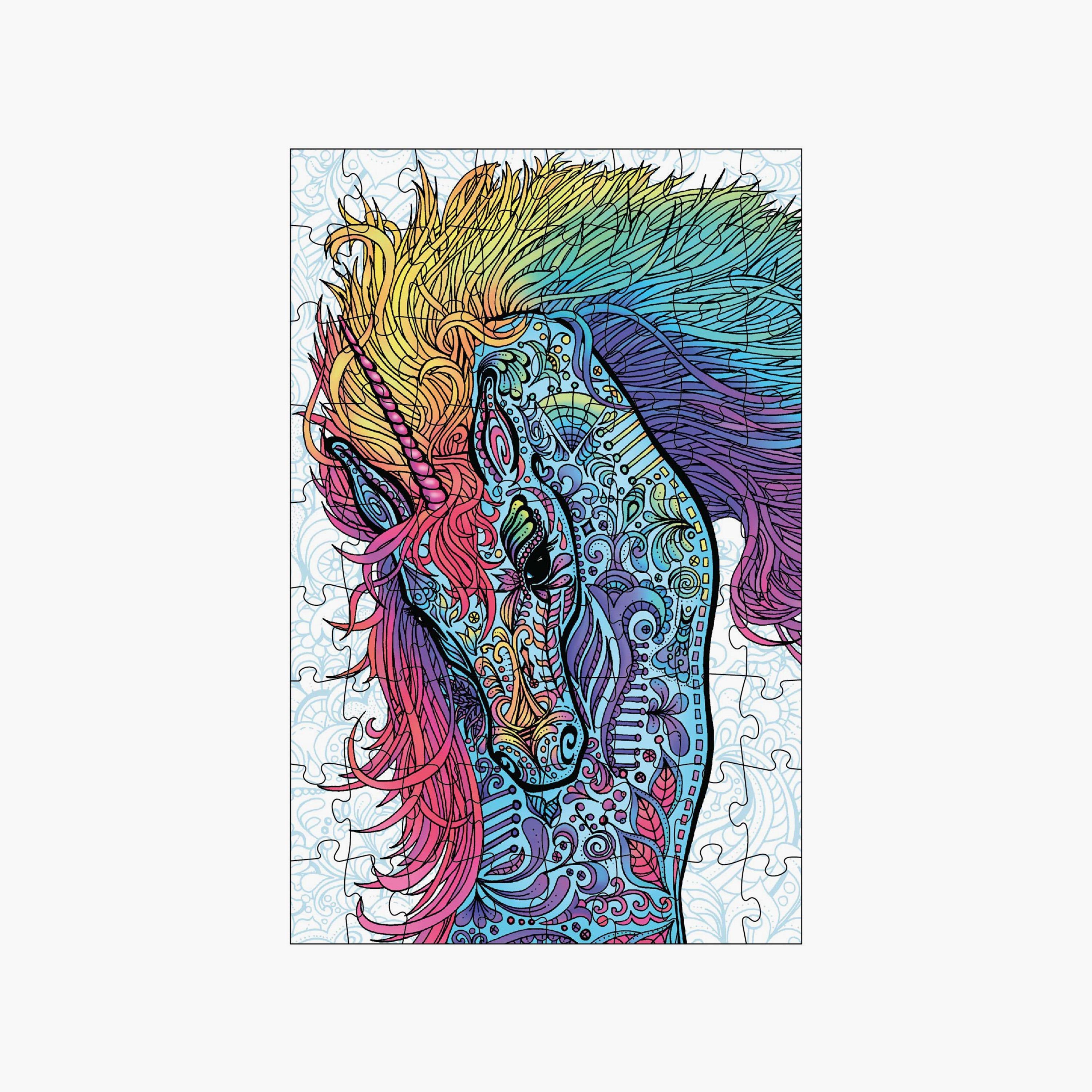Ambassador 72-Piece Mindful Living Kids Puzzle, Brave As A Unicorn-toys-indoortoys-puzzles-image-1