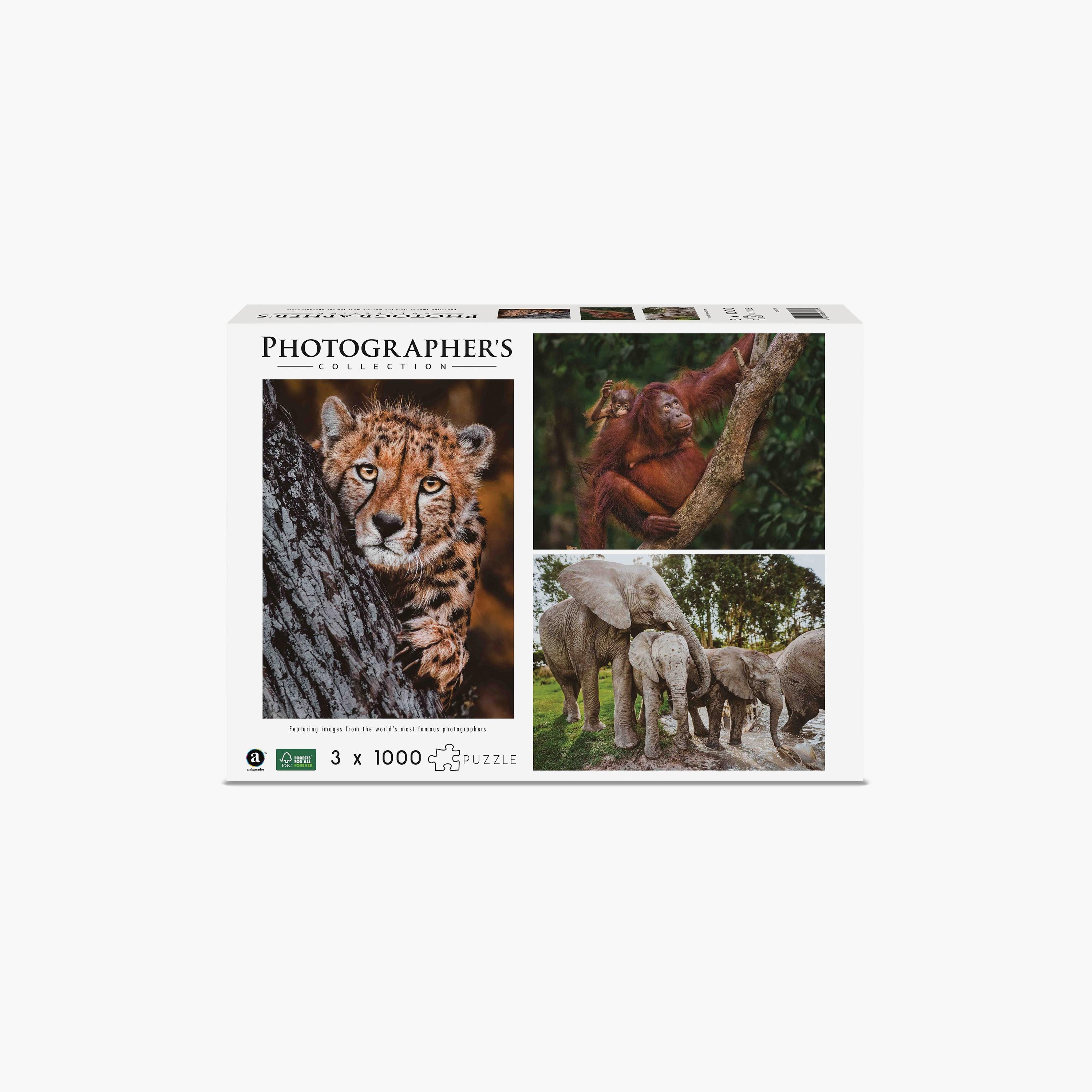 Ambassador 1000-Piece Photographers Collection Puzzle Tri-Pack-toys-indoortoys-puzzles-image-1