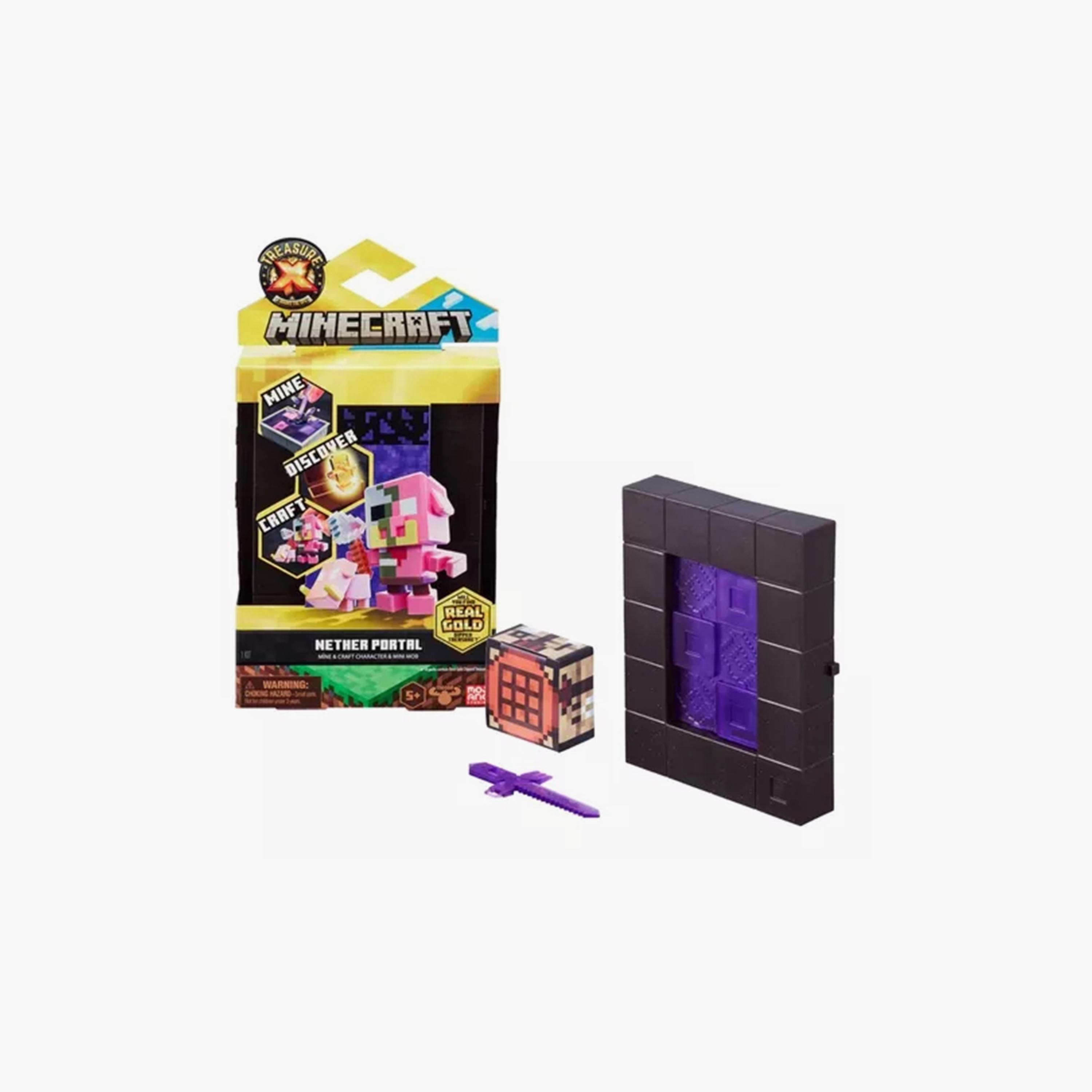 Buy Treasure X Minecraft Construction Set, Nether Portal Online
