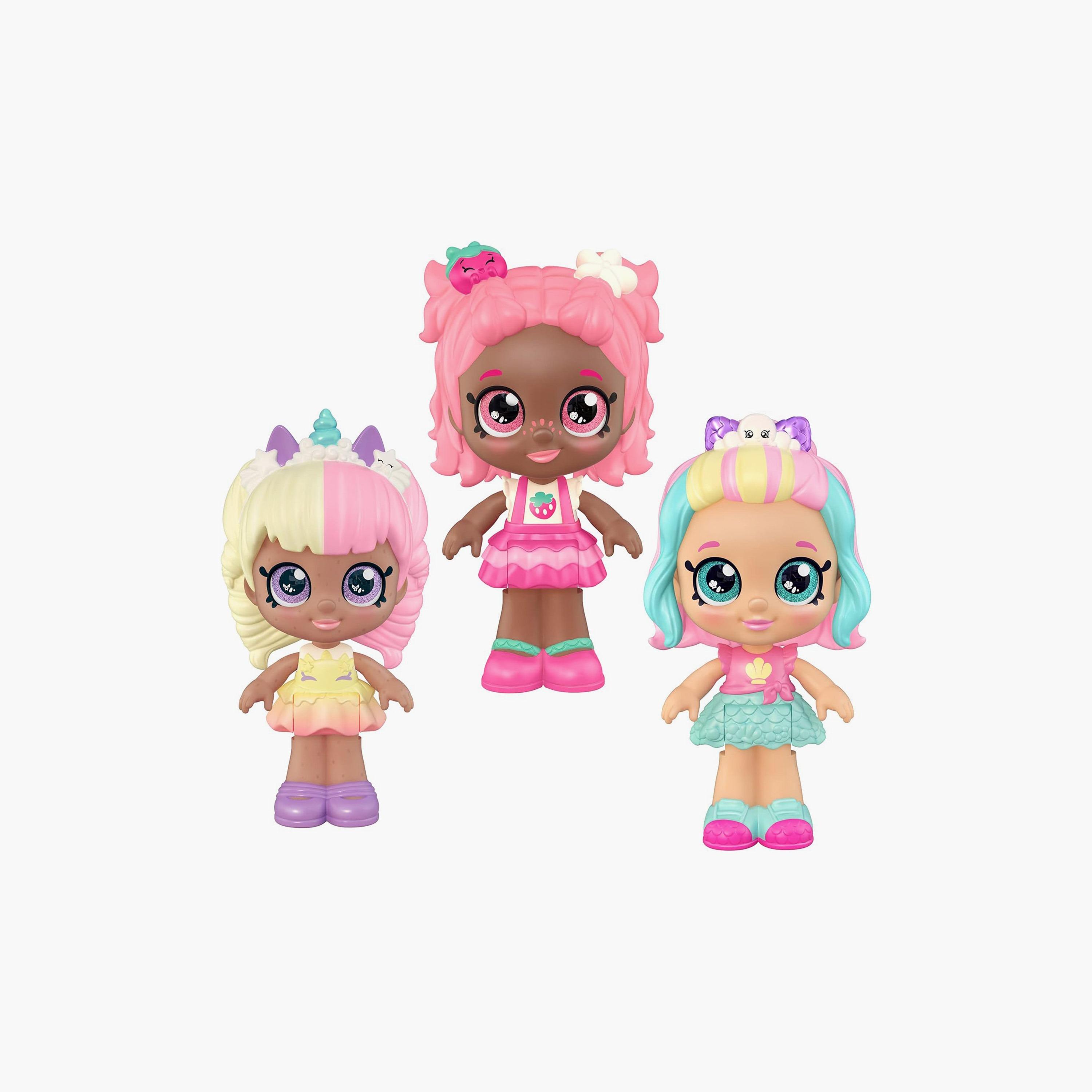 Kindykids 3-Piece Mini Besties Dolls Figures-toys-playfigures-actionfigures-image-1
