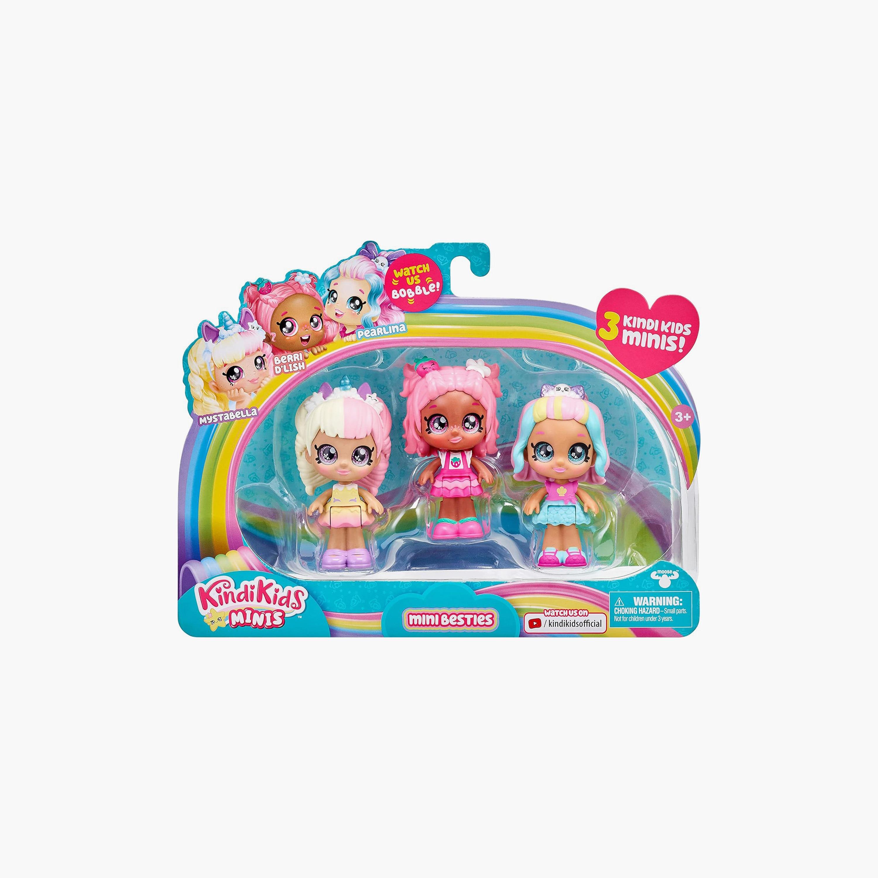 Kindykids 3-Piece Mini Besties Dolls Figures-toys-playfigures-actionfigures-image-2