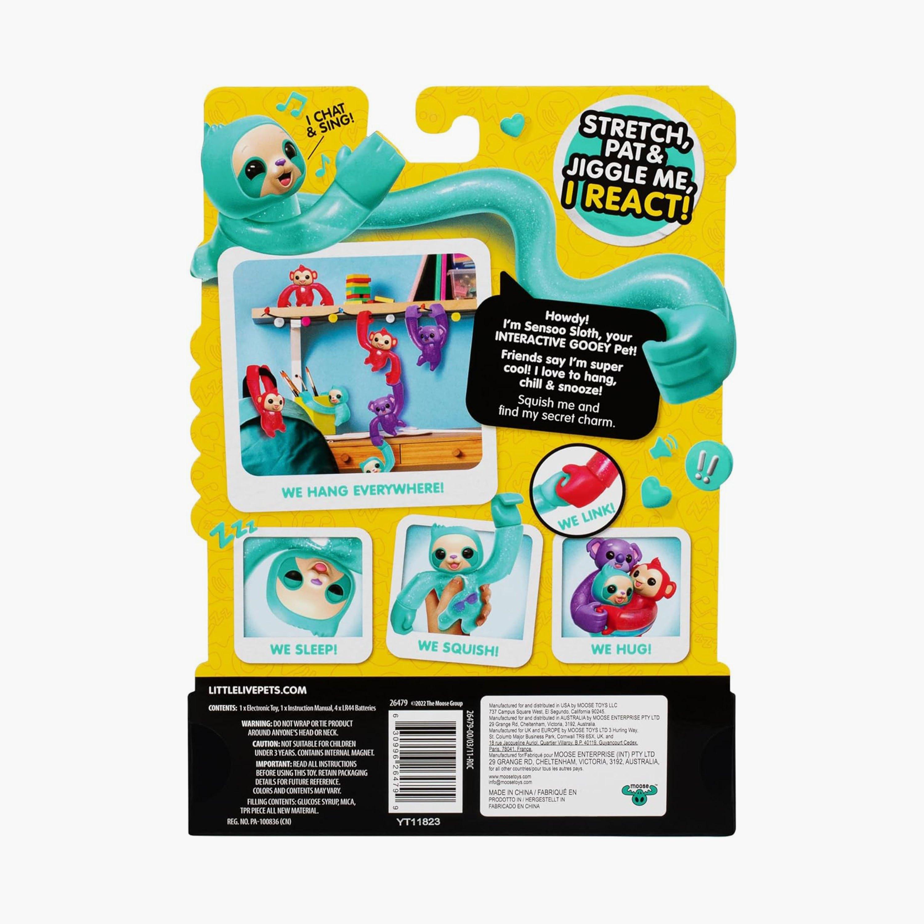 Little Live Pets Hug & Hang Zoogooz Sensoo Sloth Figure-toys-playfigures-actionfigures-image-3