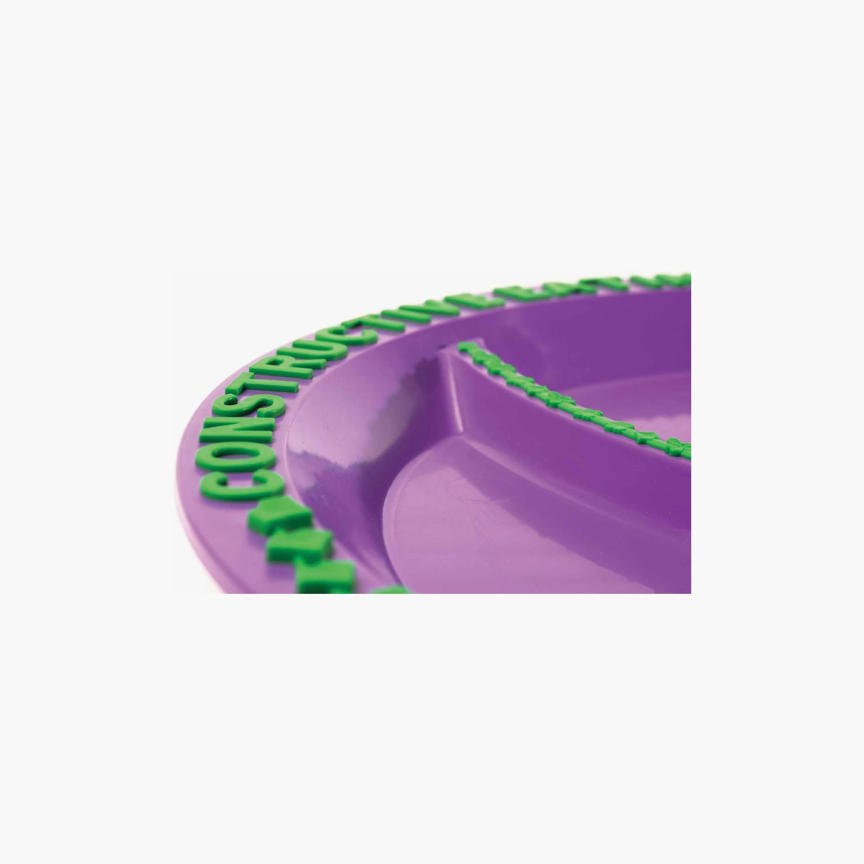 Eazy Kids Eating Plate, Garden, Purple-baby-feeding-mealtimeessentials-image-2