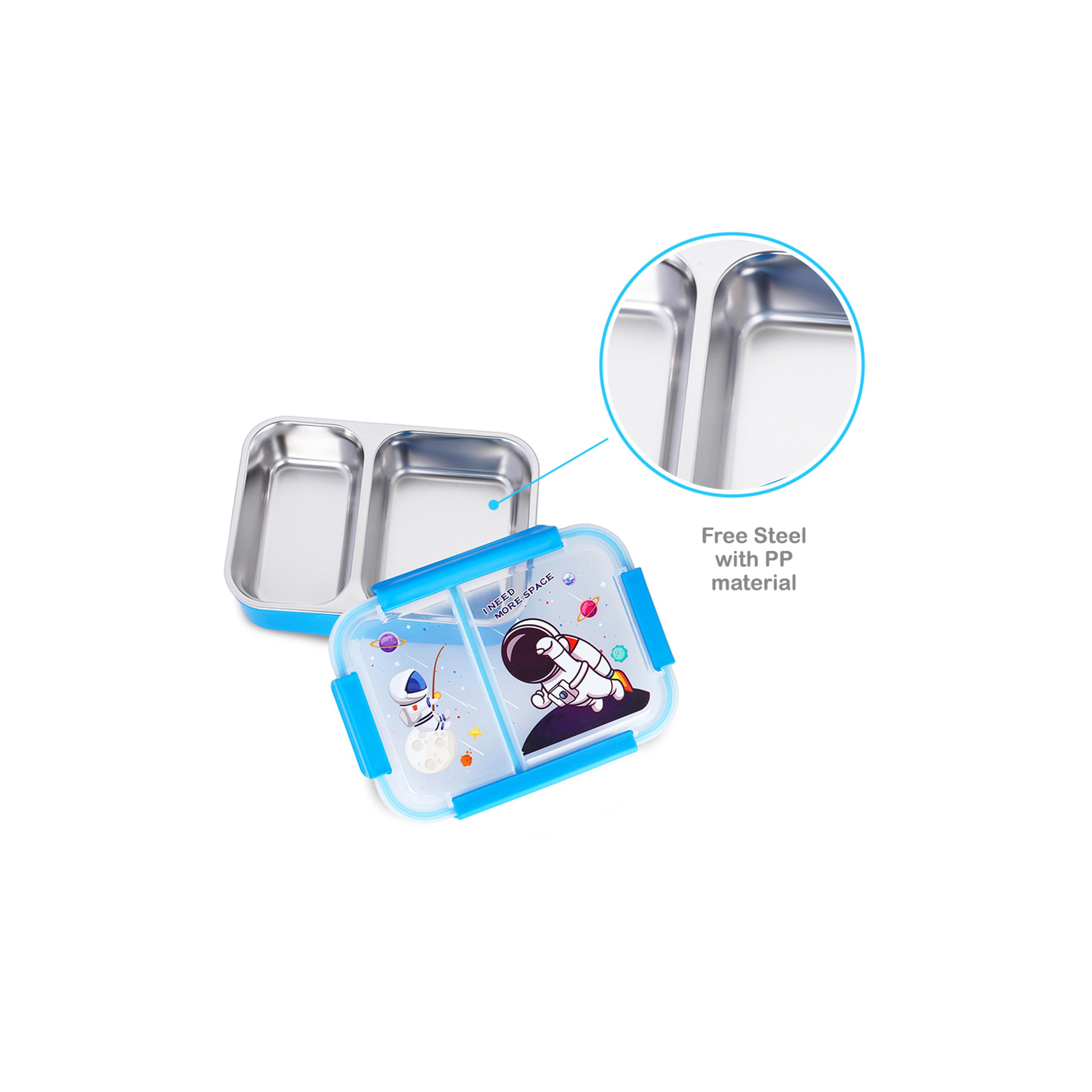 Eazy Kids Lunch Box, Astronaut, Blue-school-lunchessentials-lunchboxes-image-5