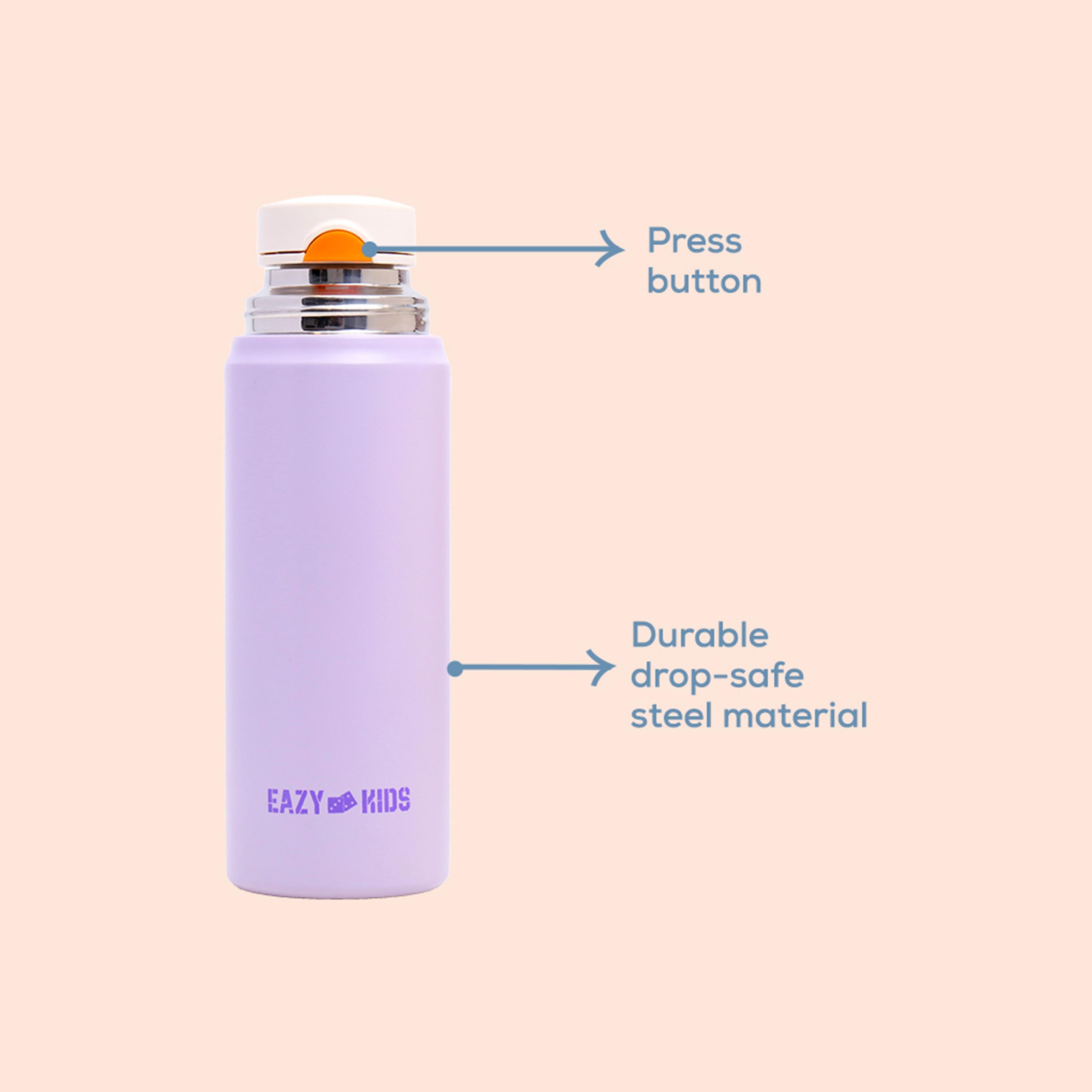 زجاجة مياه رياضية معزولة بجدار مزدوج من إيزي كيدز، 450 مل-school-waterbottles-image-3