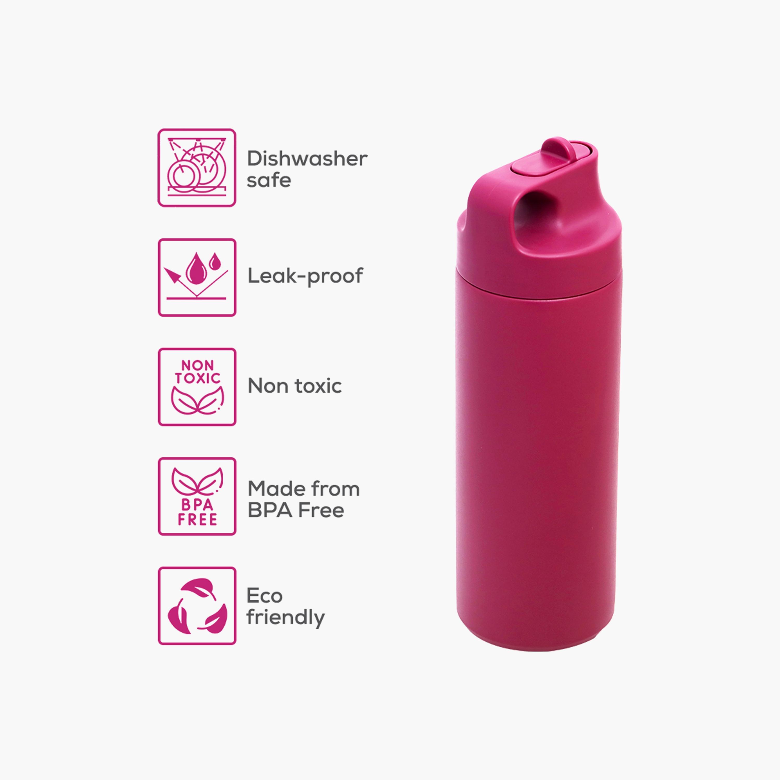 Eazy Kids Double Wall Insulated Sports Water Bottle, 550ml-school-waterbottles-image-4