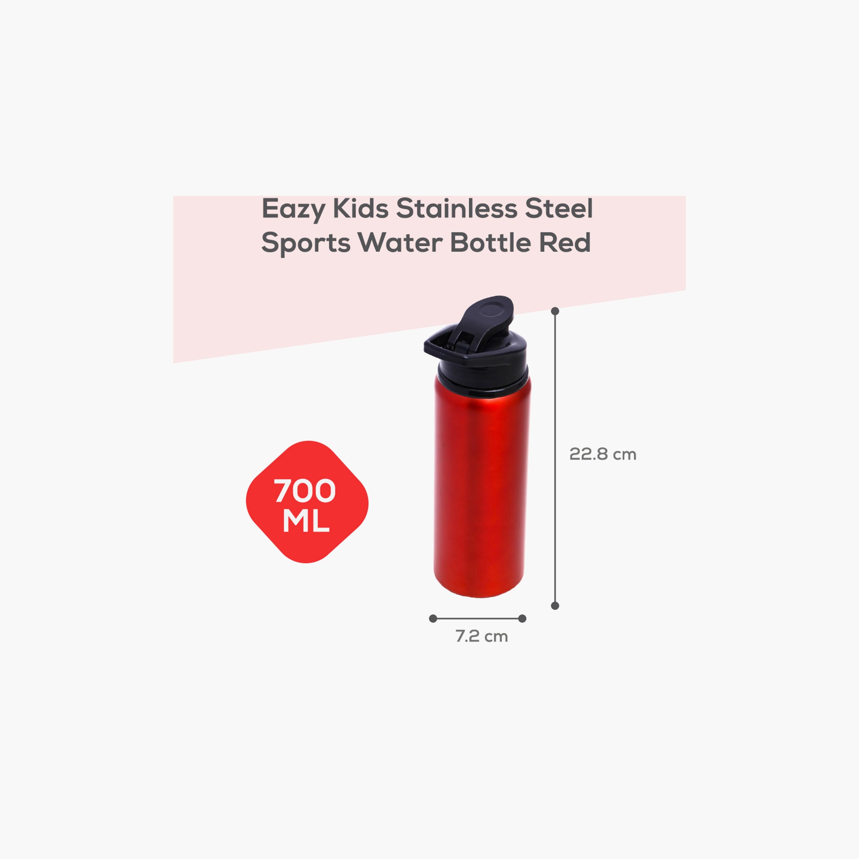 Eazy Kids Stainless Steel Sports Water Bottle, 700ml-school-waterbottles-image-7