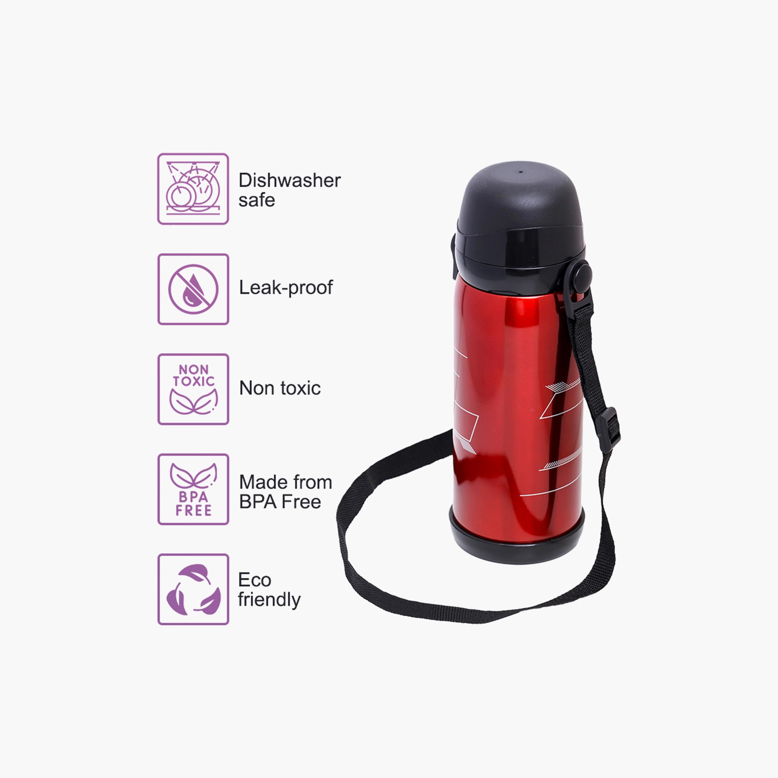 Eazy Kids Double Wall Insulated School Water Bottle, 800ml-school-waterbottles-image-6