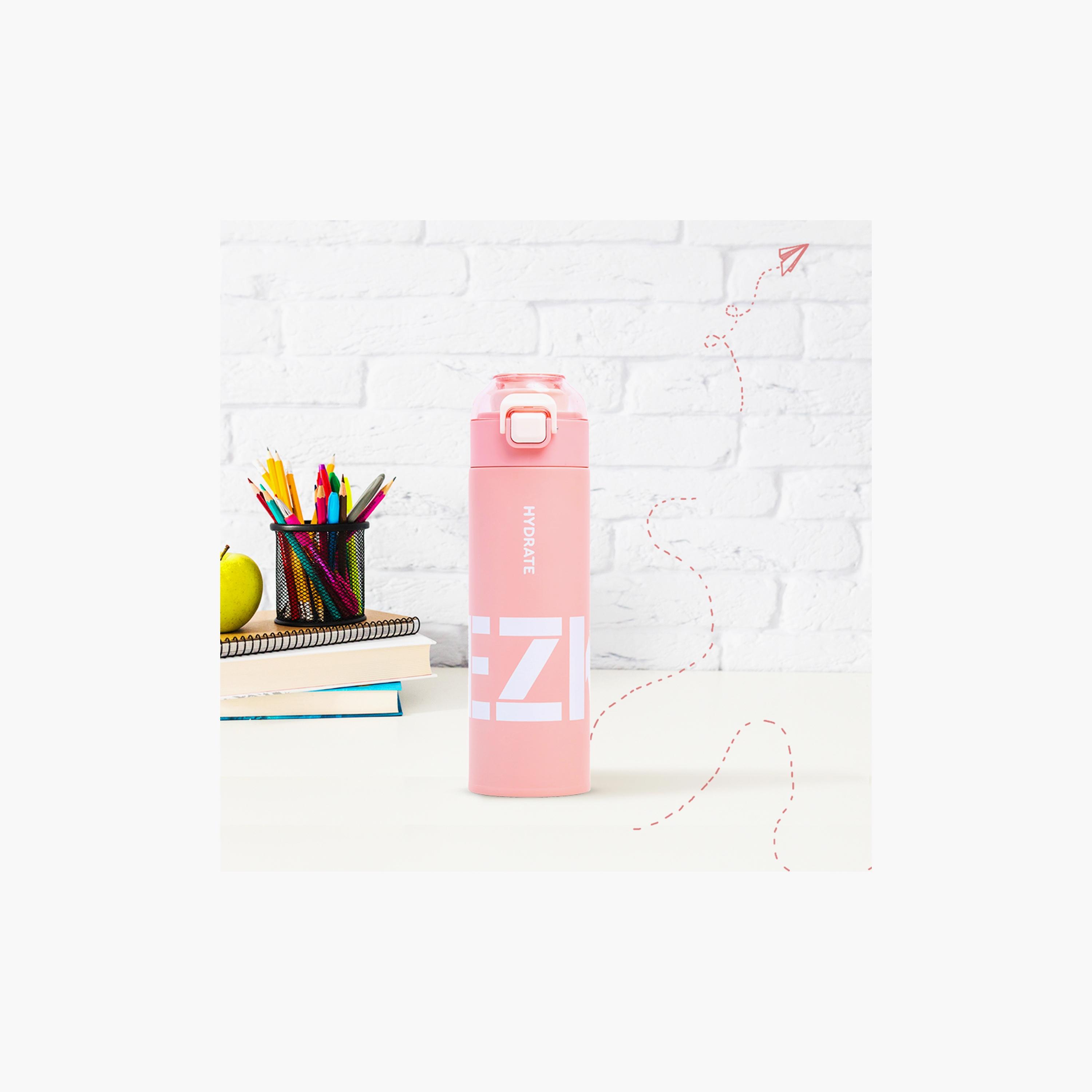 زجاجة مياه معزولة بجدار مزدوج من إيزي كيدز، 550 مل-school-waterbottles-image-8