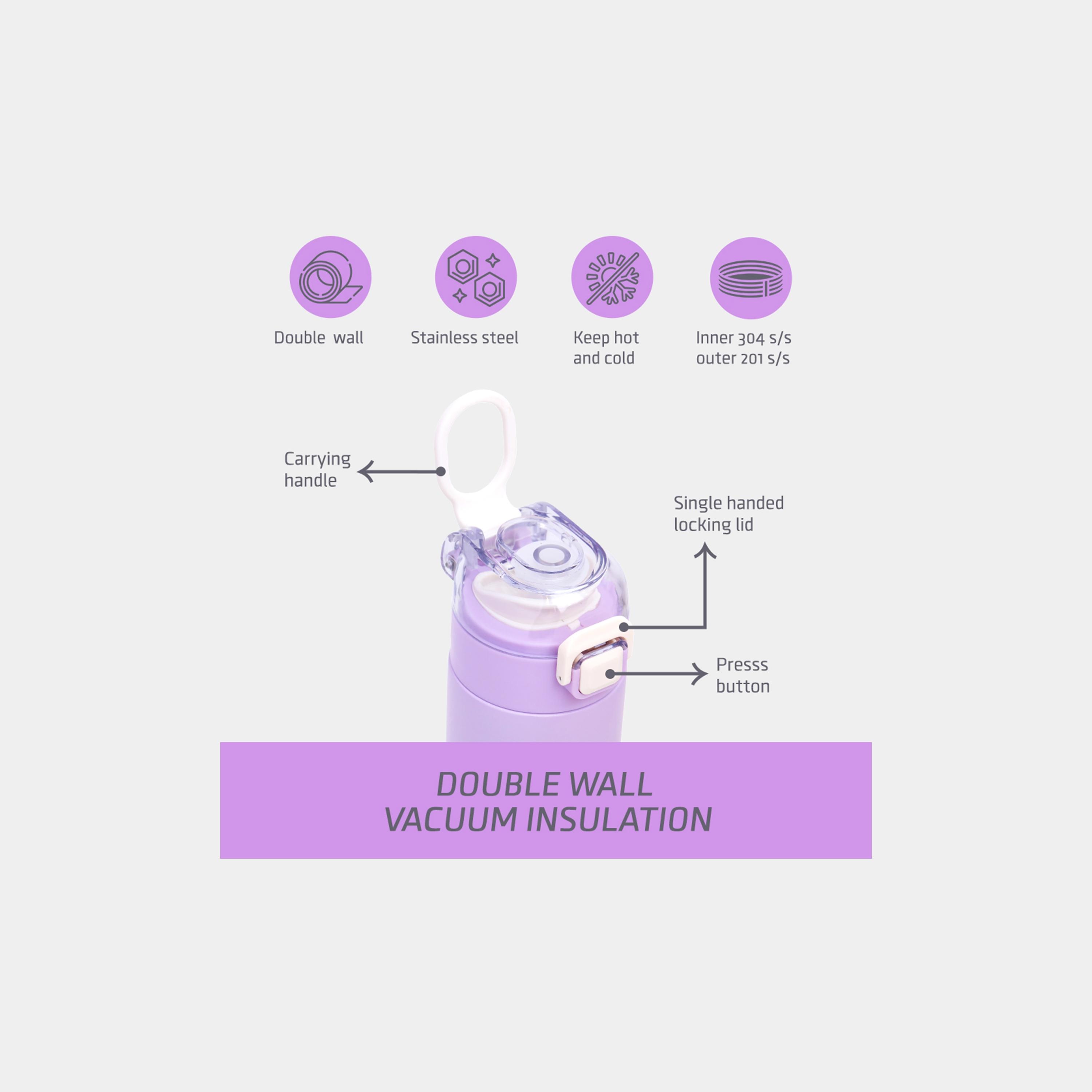 Eazy Kids Double Wall Insulated Travel Water Bottle, 550ml-school-waterbottles-image-5