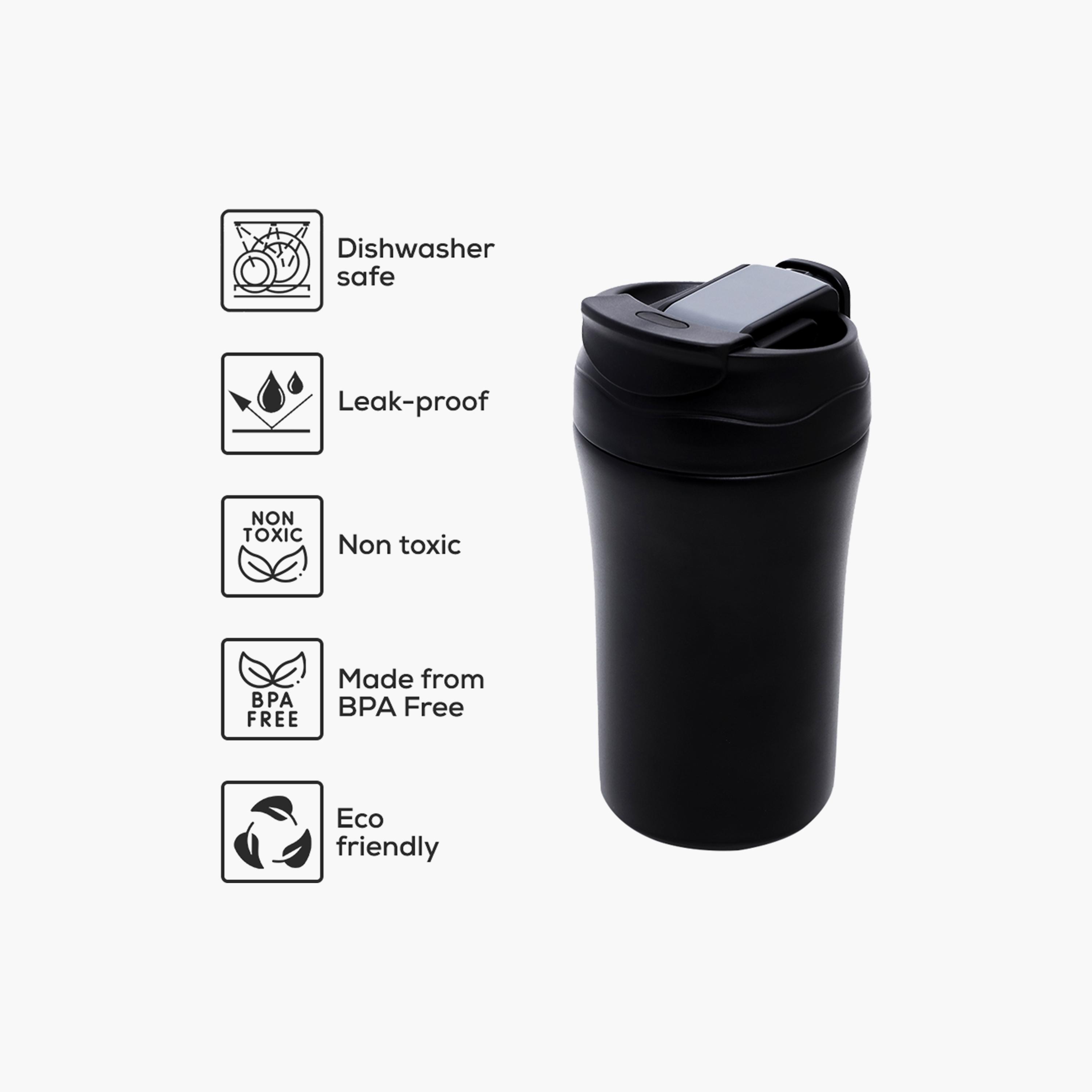 زجاجة مياه معزولة بجدار مزدوج من إيزي كيدز، 400 مل-school-waterbottles-image-5