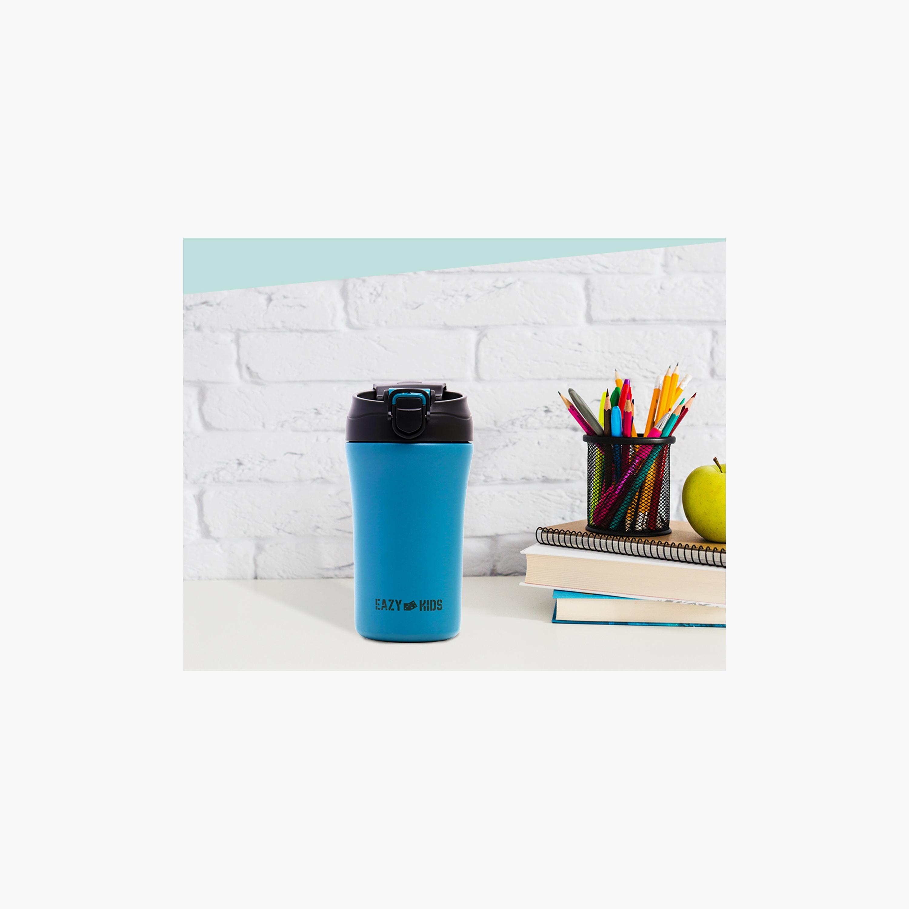 زجاجة مياه معزولة بجدار مزدوج من إيزي كيدز، 400 مل-school-waterbottles-image-6